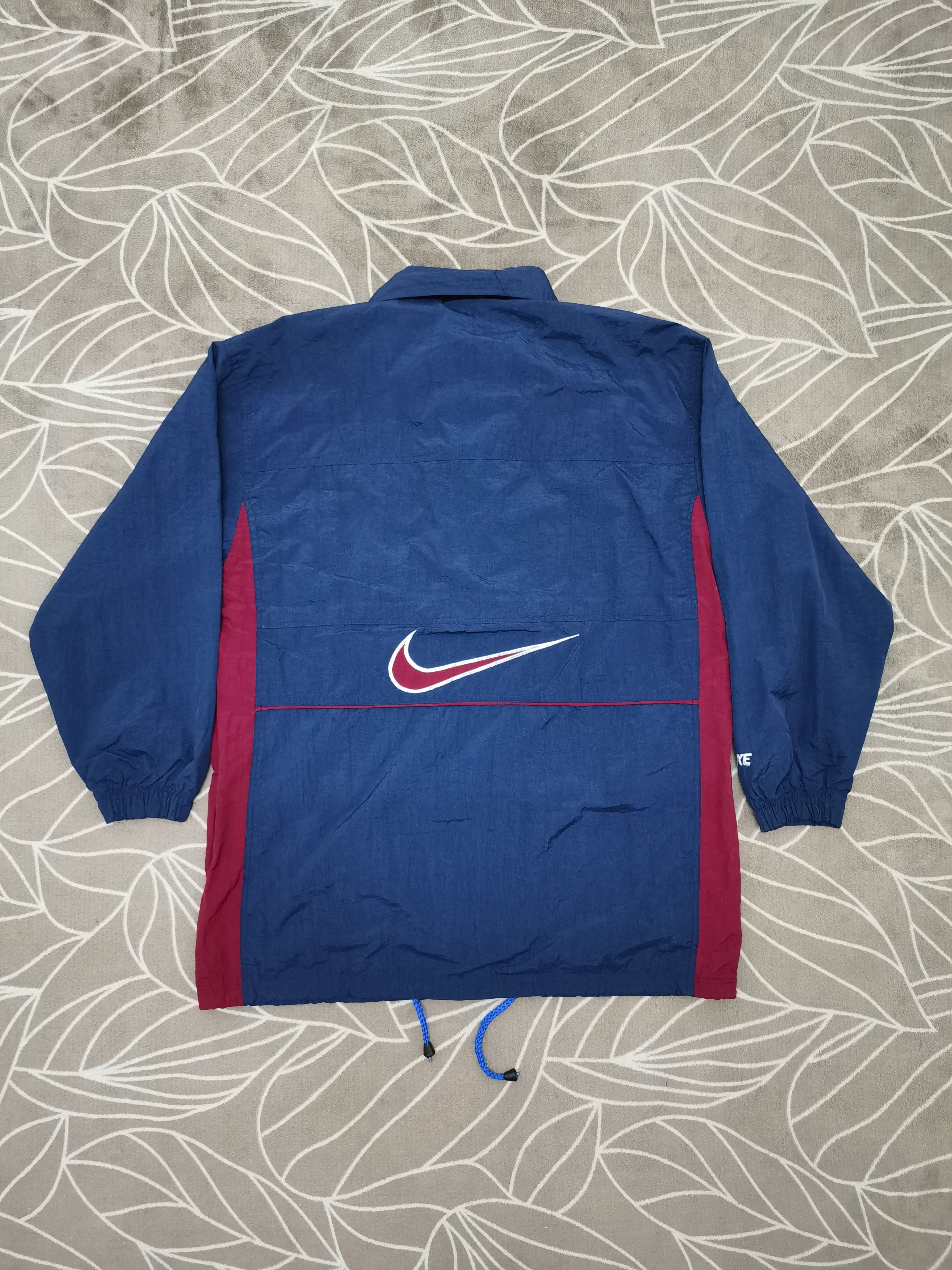 Nike × Vintage Vintage Nike Just Do It Windbreaker Size US L / EU 52-54 / 3 - 3 Thumbnail