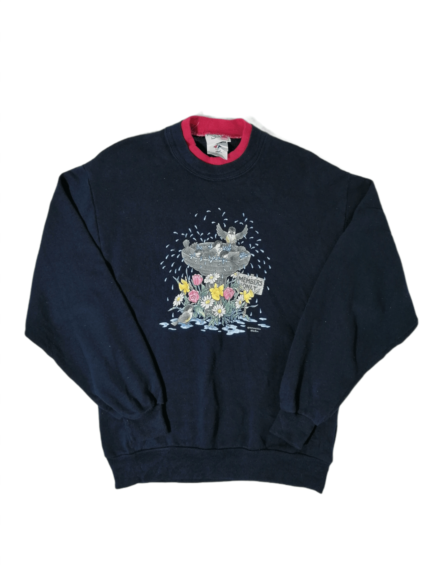 Jerzees Vintage Jerzees Birds Sweatshirt Size US M / EU 48-50 / 2 - 1 Thumbnail