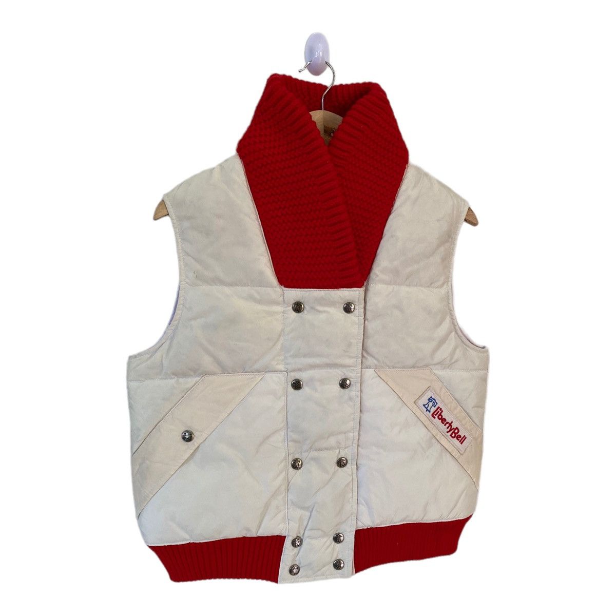 Japanese Brand LIBERTY BELL SKI WEAR DOWN FILLED MADE IN JAPAN VEST JACKET Size S / US 4 / IT 40 - 3 Thumbnail