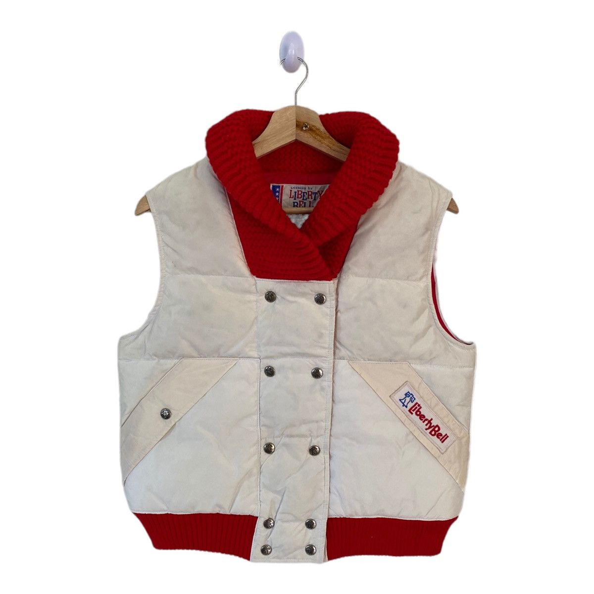 Japanese Brand LIBERTY BELL SKI WEAR DOWN FILLED MADE IN JAPAN VEST JACKET Size S / US 4 / IT 40 - 2 Thumbnail