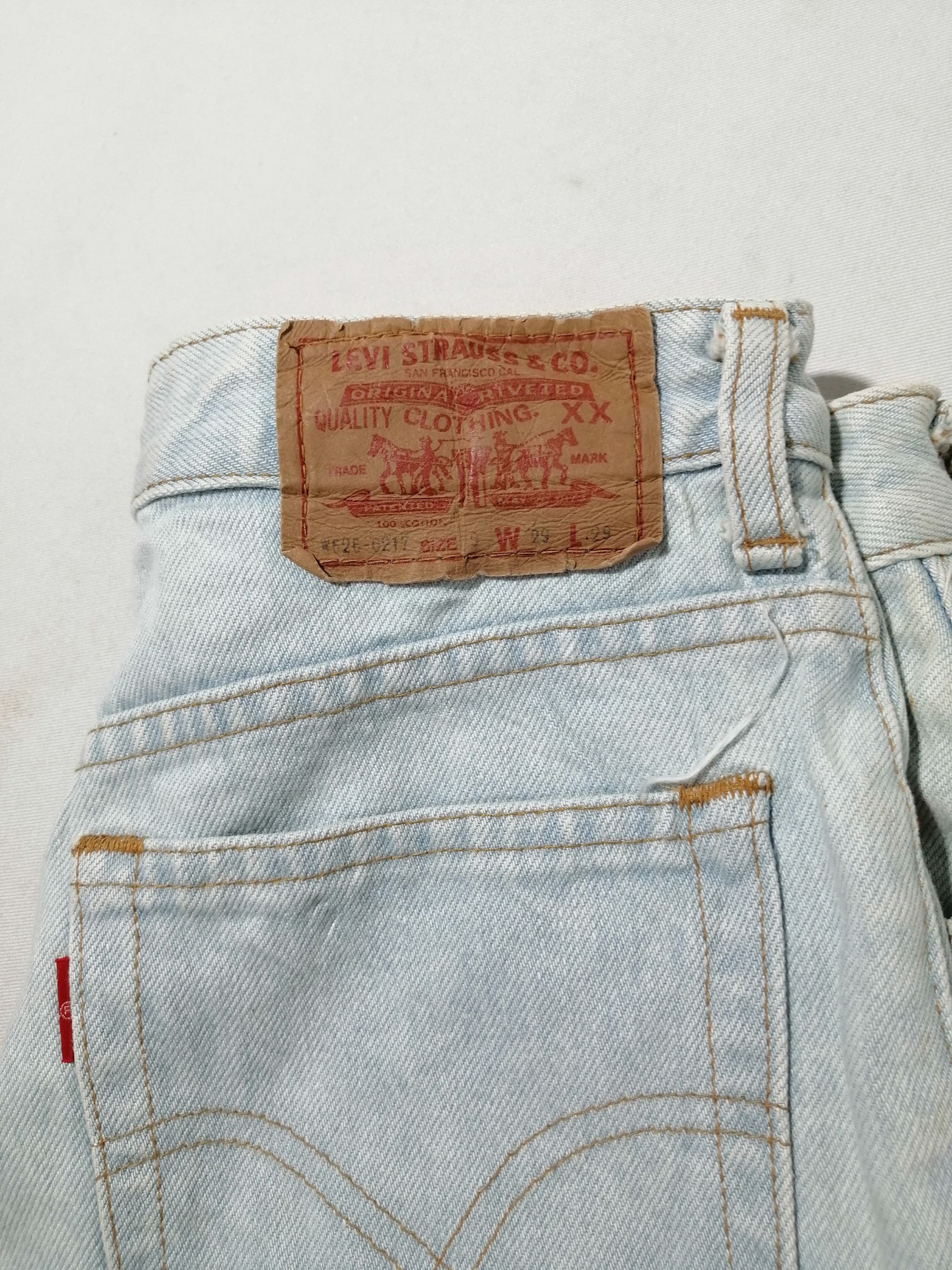 Levi's Levi's Strauss Denim Jeans Size 25" / US 0 / IT 36 - 9 Thumbnail