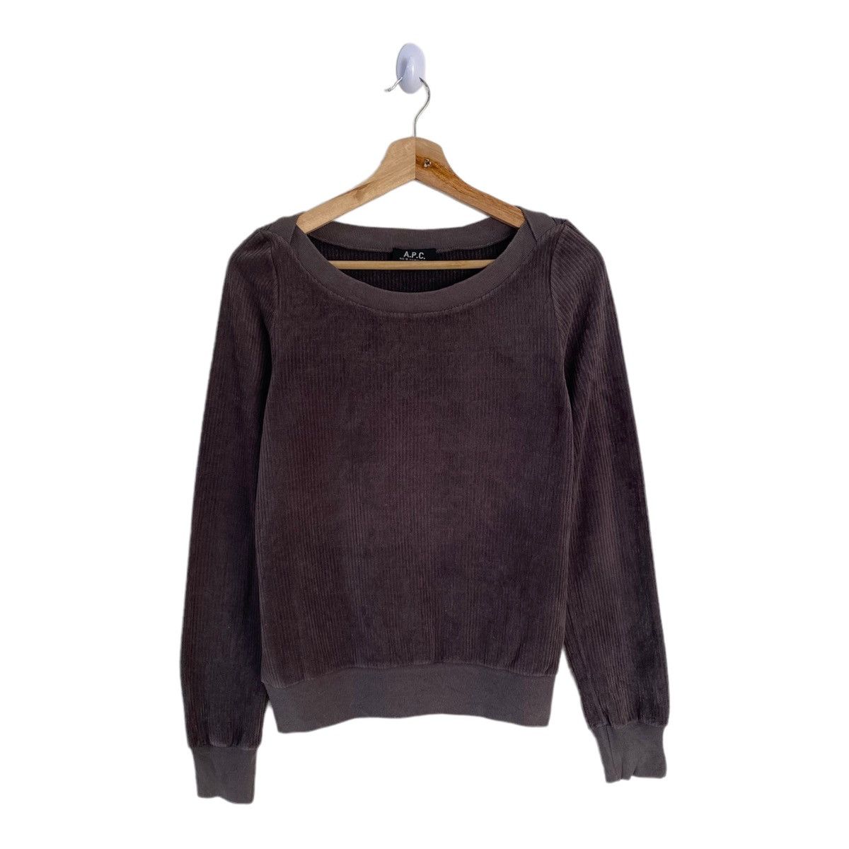 A.P.C. RARE💥APC ARCHIVE CROP SWEATER JUMPER SIZE S Size S / US 4 / IT 40 - 1 Thumbnail