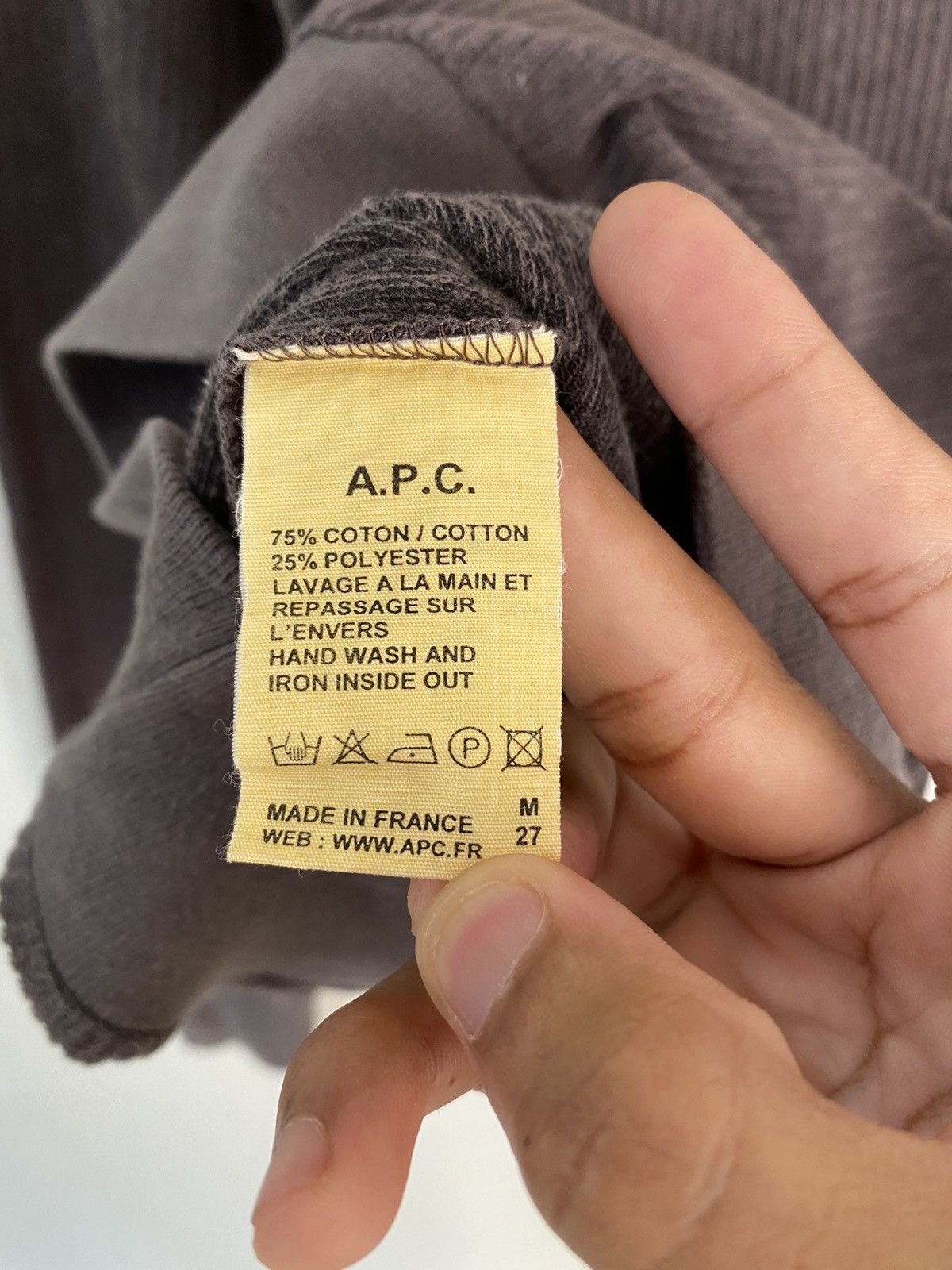 A.P.C. RARE💥APC ARCHIVE CROP SWEATER JUMPER SIZE S Size S / US 4 / IT 40 - 7 Thumbnail