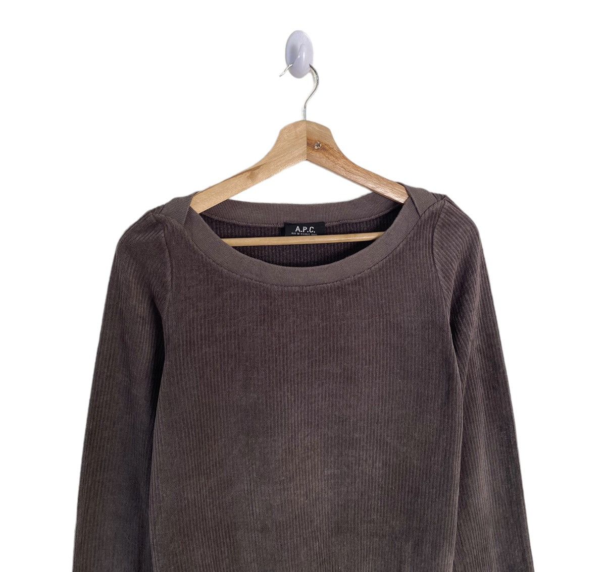 A.P.C. RARE💥APC ARCHIVE CROP SWEATER JUMPER SIZE S Size S / US 4 / IT 40 - 5 Thumbnail