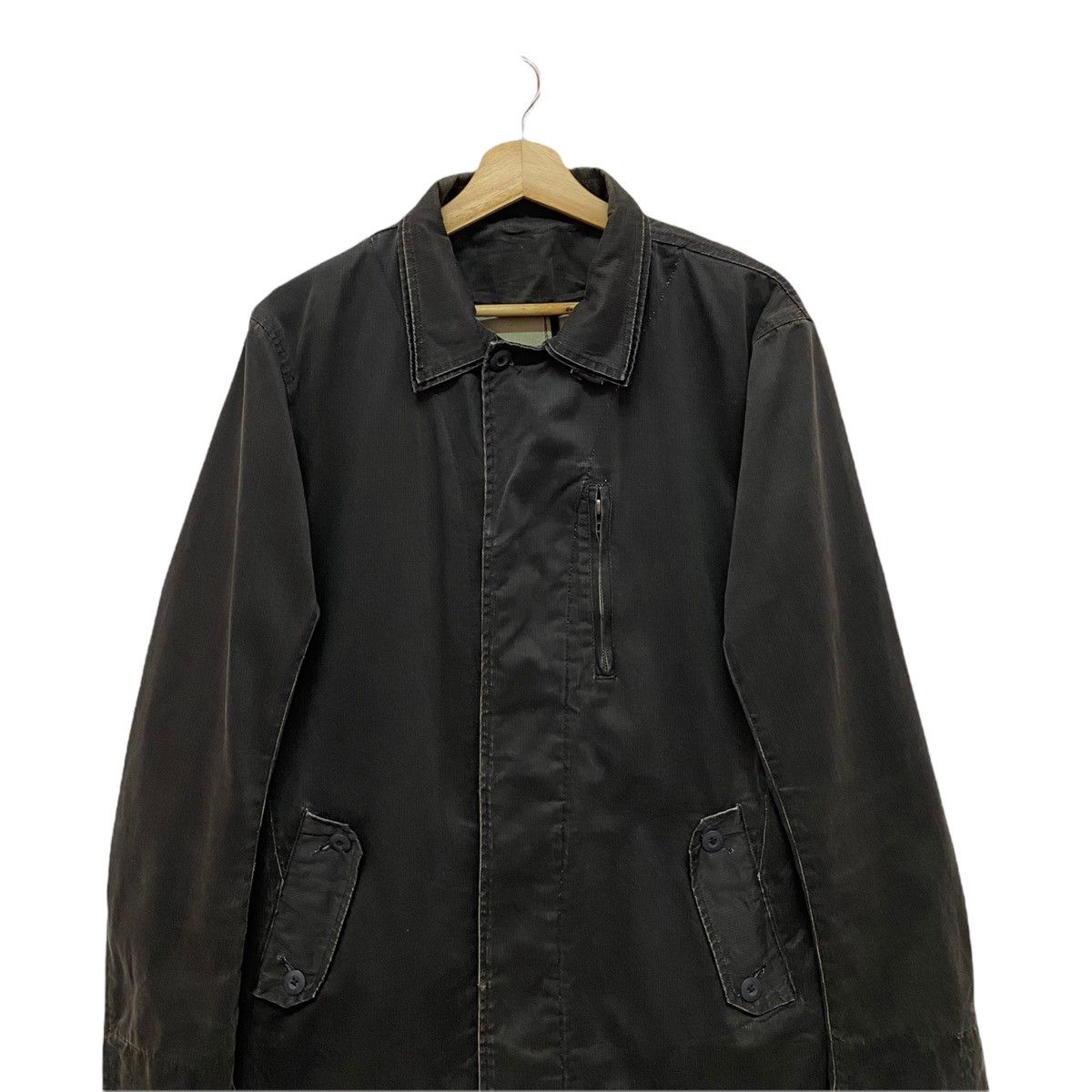 Japanese Brand × Kansai Yamamoto × Yohji Yamamoto SISSY BY KANSAI YAMAMOTO DENIM BUTTON COLLAR JACKET LIKE CDG Size US M / EU 48-50 / 2 - 5 Thumbnail