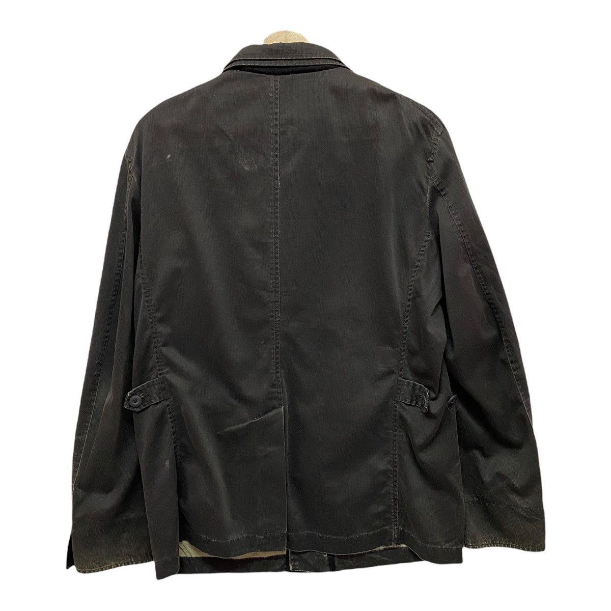 Japanese Brand × Kansai Yamamoto × Yohji Yamamoto SISSY BY KANSAI YAMAMOTO DENIM BUTTON COLLAR JACKET LIKE CDG Size US M / EU 48-50 / 2 - 2 Thumbnail