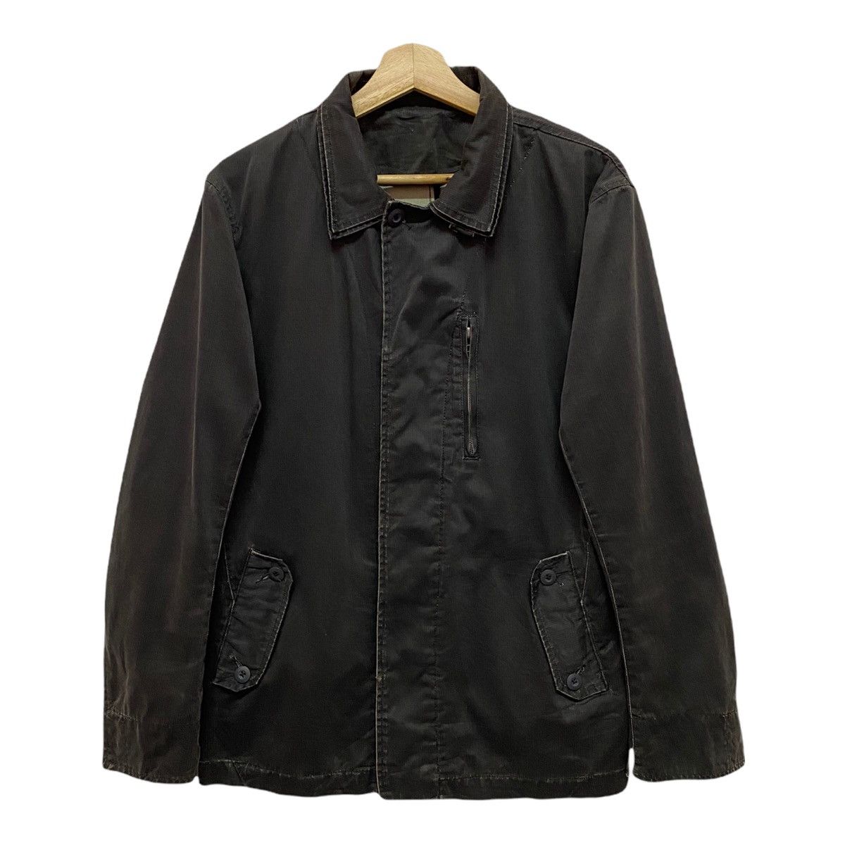 Japanese Brand × Kansai Yamamoto × Yohji Yamamoto SISSY BY KANSAI YAMAMOTO DENIM BUTTON COLLAR JACKET LIKE CDG Size US M / EU 48-50 / 2 - 1 Thumbnail