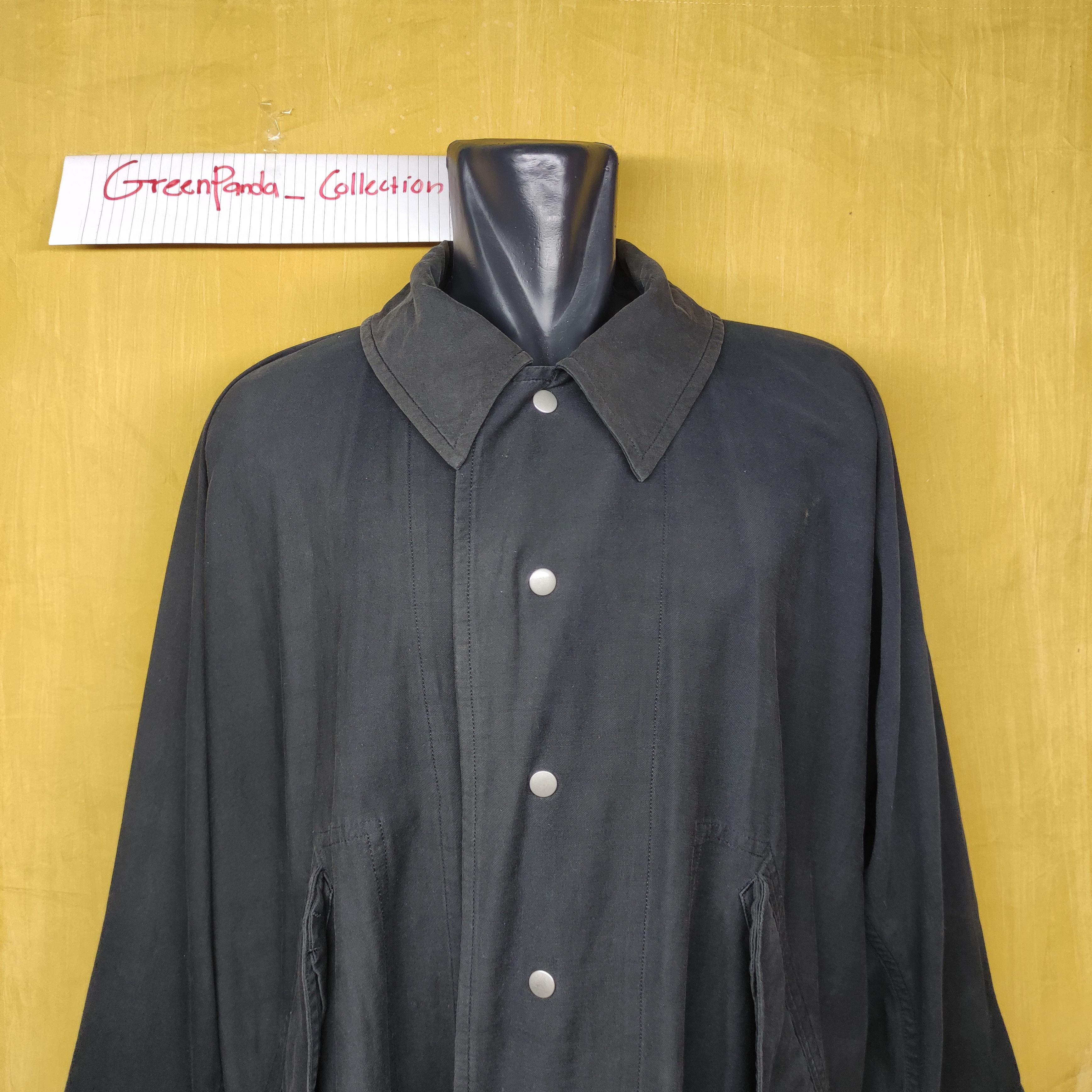 Designer × Japanese Brand × Yohji Yamamoto YOHJI YAMAMOTO Y'S JAPAN LONG JACKET Size US XL / EU 56 / 4 - 8 Thumbnail