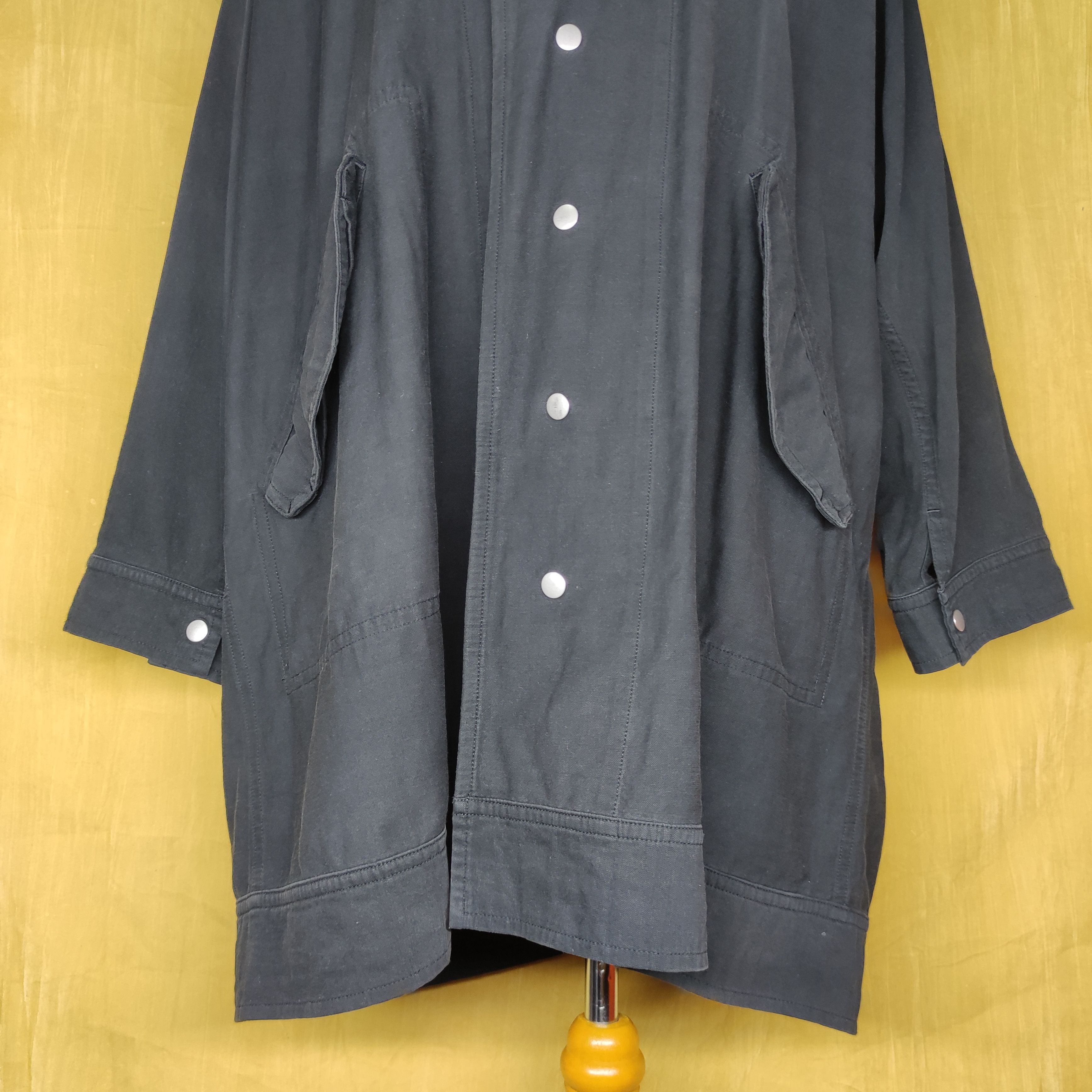 Designer × Japanese Brand × Yohji Yamamoto YOHJI YAMAMOTO Y'S JAPAN LONG JACKET Size US XL / EU 56 / 4 - 7 Thumbnail