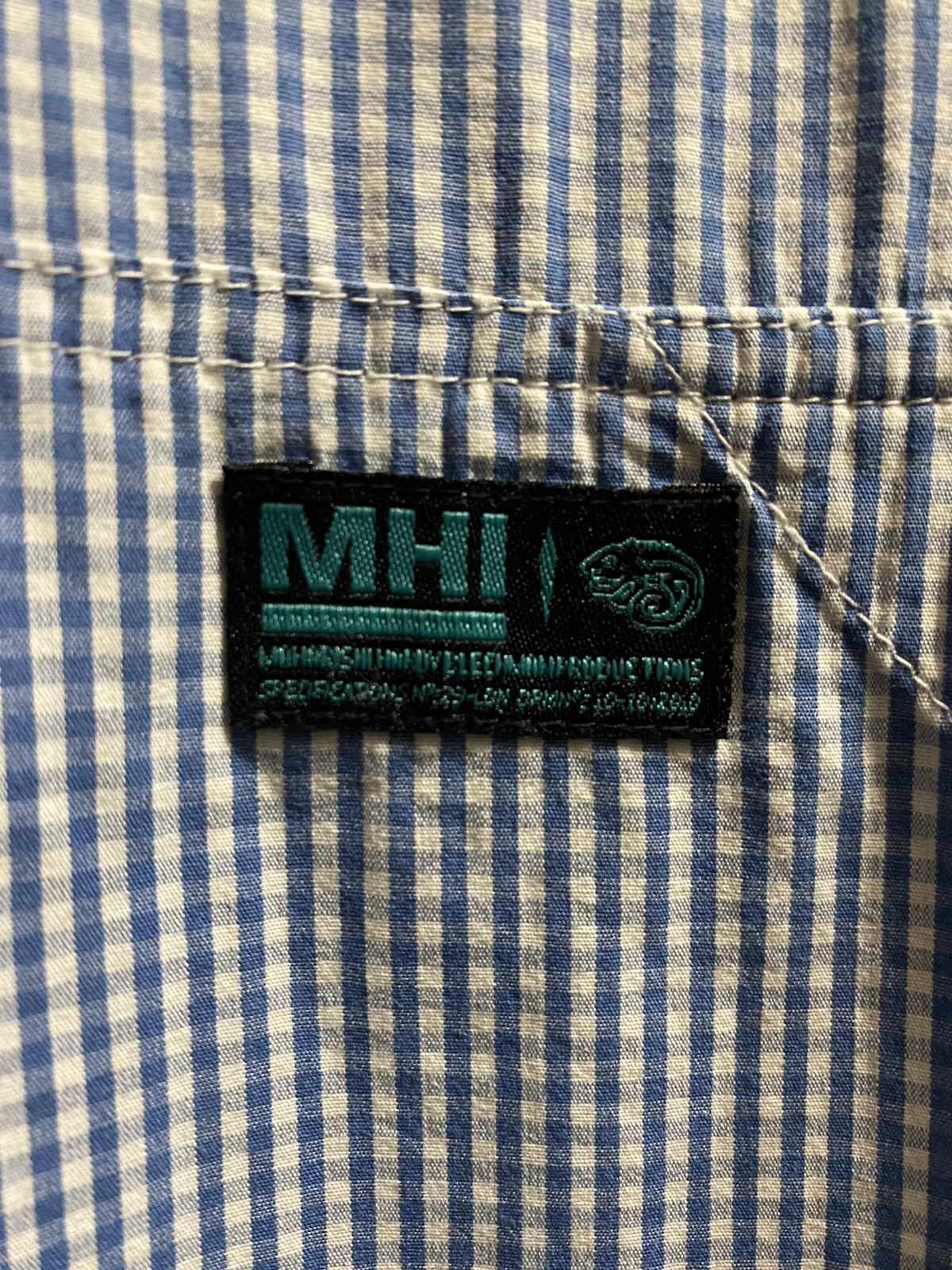 Japanese Brand Rare Shirt Maharishi MHI Japanese Brand Avant-Garde Style Size US S / EU 44-46 / 1 - 2 Thumbnail