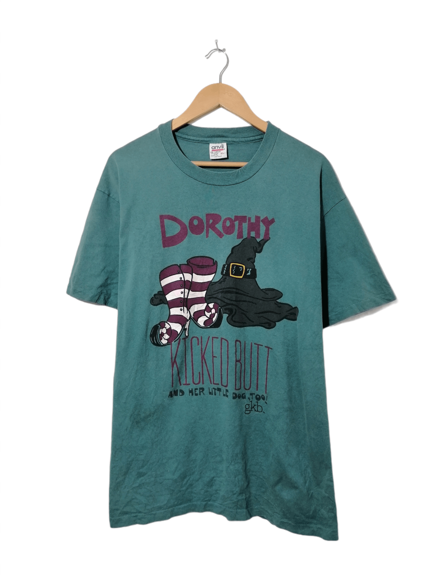 Anvil Vintage Dorothy Kicked Butt Tee Size US XL / EU 56 / 4 - 1 Thumbnail