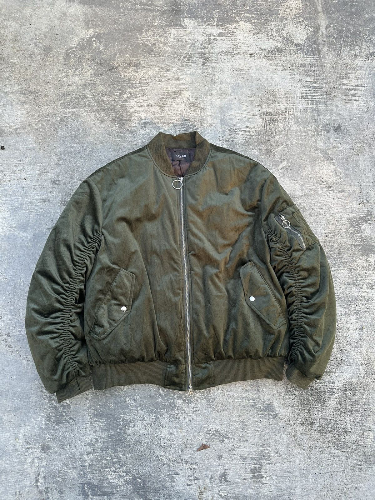 image of Japan Aiver Casper John Oversized Army Gorpcore Balenciaga in Green, Men's (Size Large)