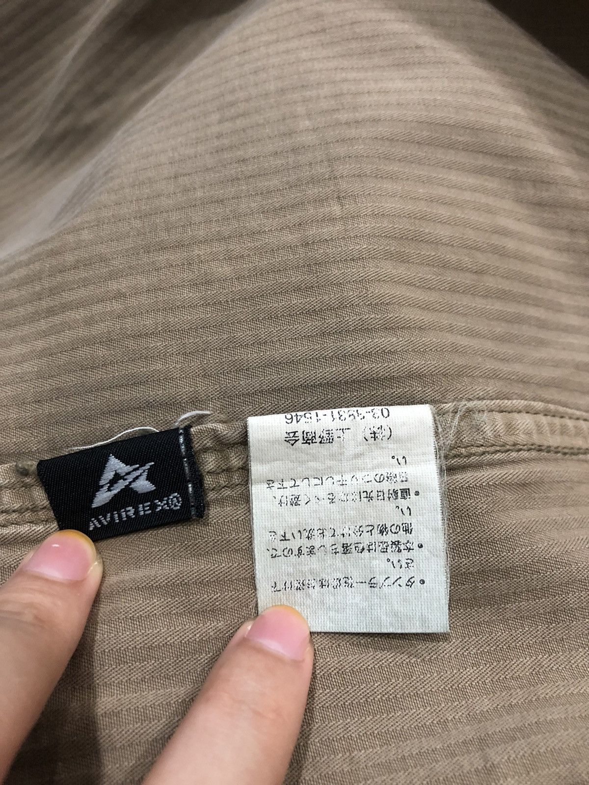 Avirex 🔥AVIREX VINTAGE OFFICIAL UNIFORM COLLAR SHIRT Size US M / EU 48-50 / 2 - 9 Thumbnail