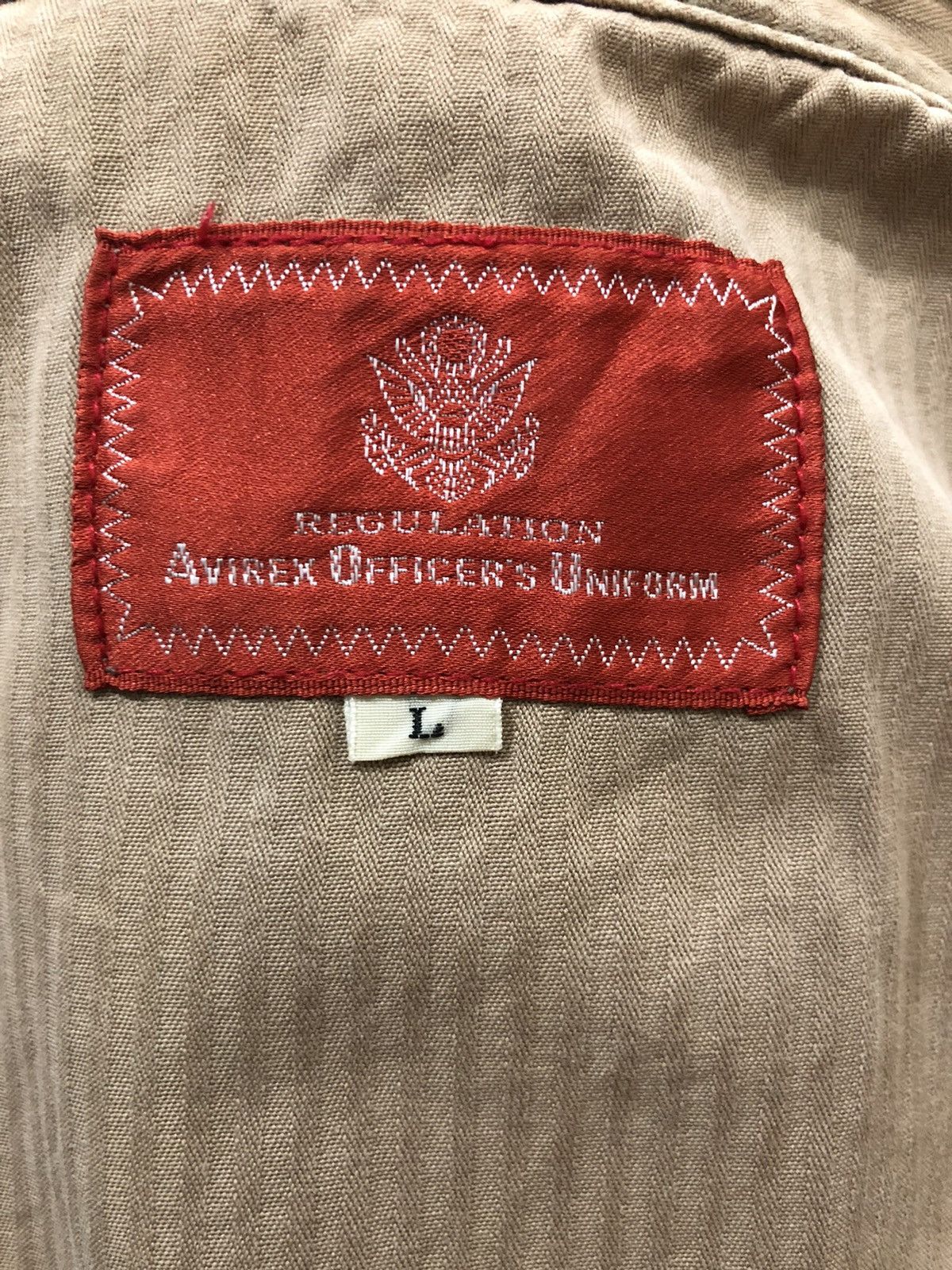Avirex 🔥AVIREX VINTAGE OFFICIAL UNIFORM COLLAR SHIRT Size US M / EU 48-50 / 2 - 7 Thumbnail