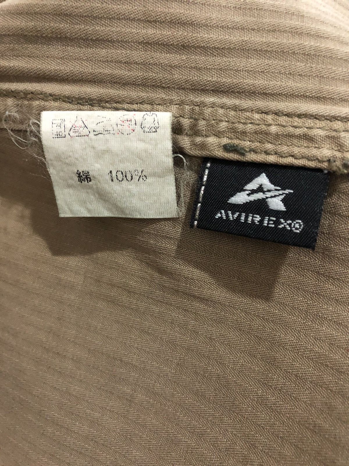 Avirex 🔥AVIREX VINTAGE OFFICIAL UNIFORM COLLAR SHIRT Size US M / EU 48-50 / 2 - 8 Thumbnail
