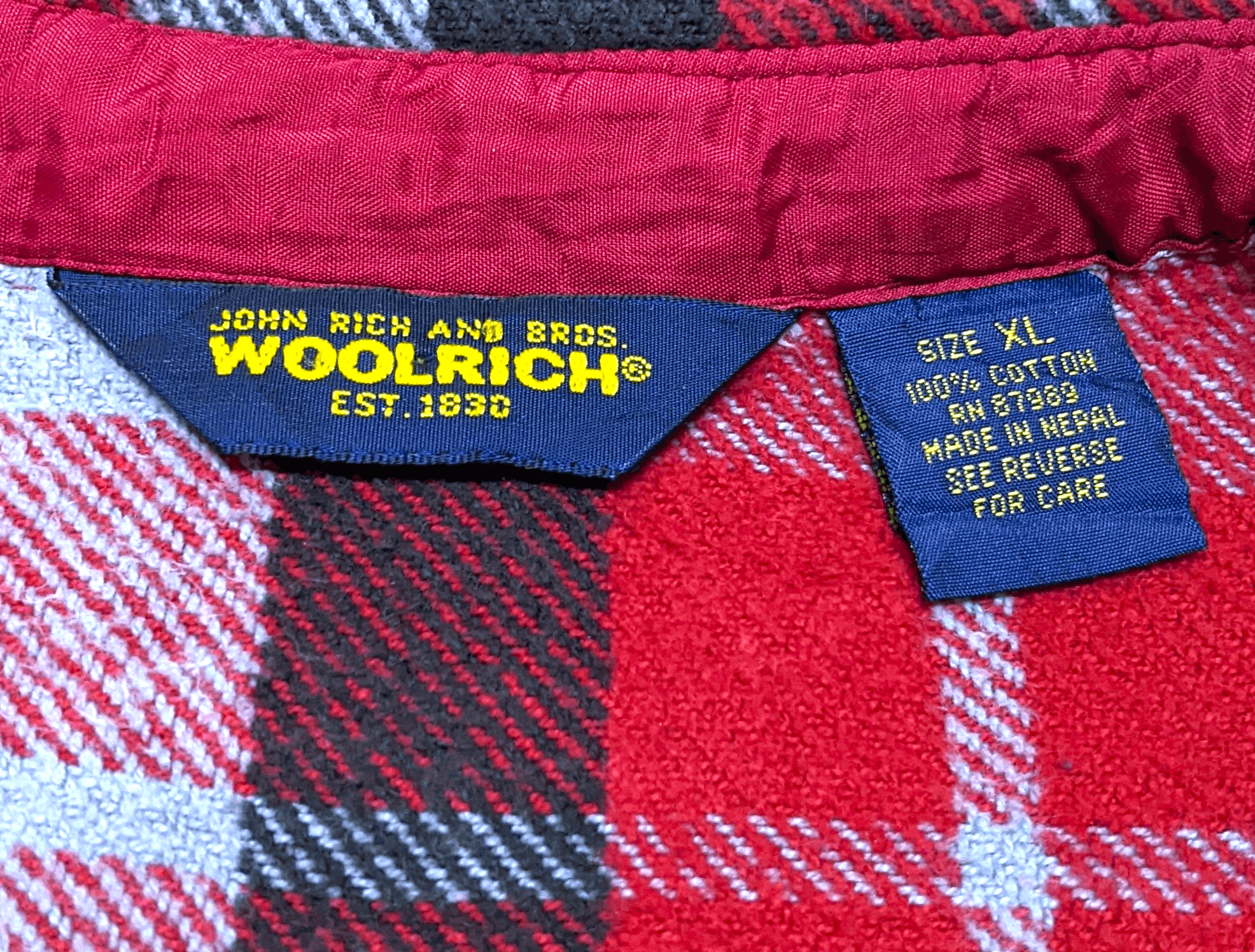 Flannel × Vintage × Woolrich Woolen Mills Vintage Woolrich Wooden Mills Plaid Flannel Shirt Size US M / EU 48-50 / 2 - 10 Thumbnail