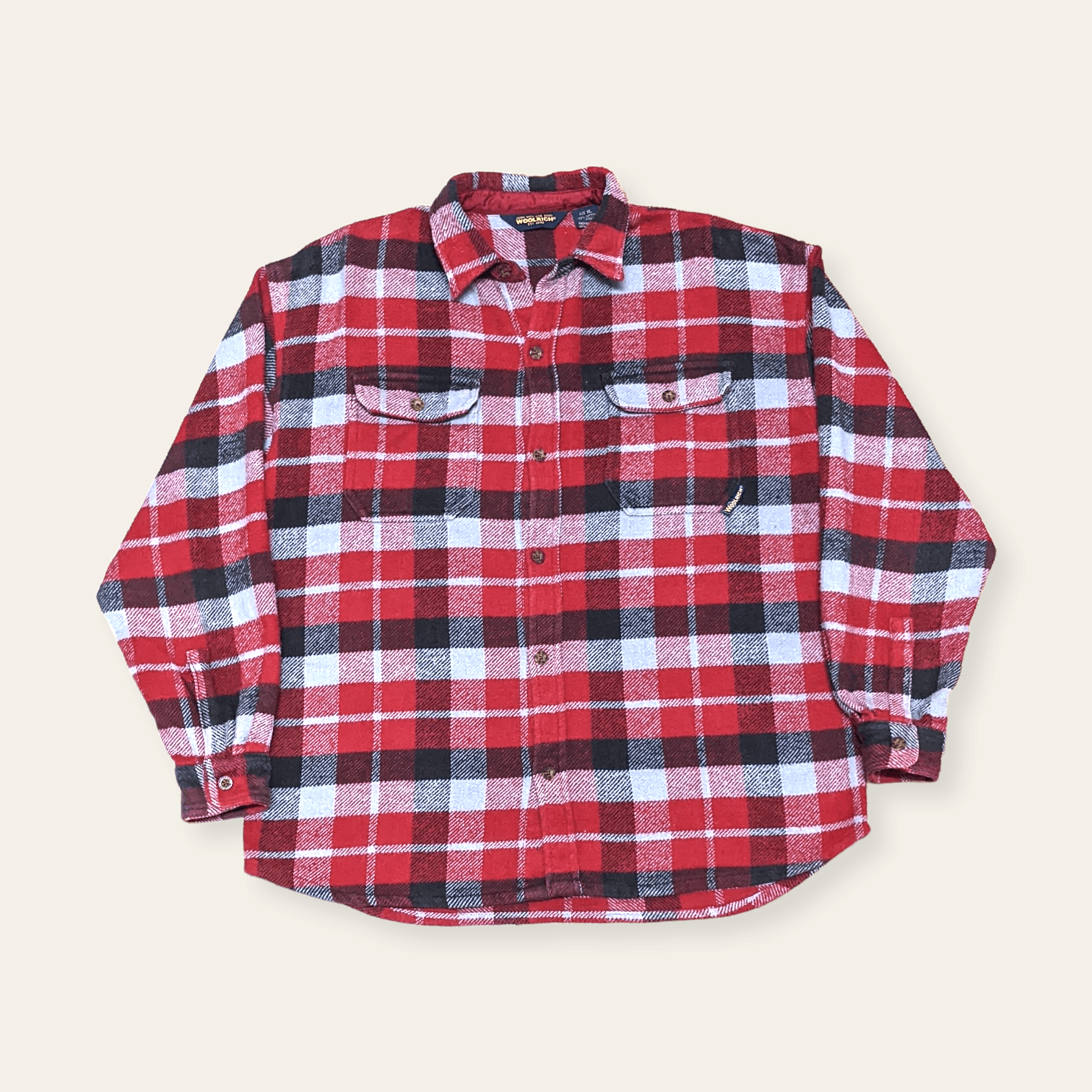 Flannel × Vintage × Woolrich Woolen Mills Vintage Woolrich Wooden Mills Plaid Flannel Shirt Size US M / EU 48-50 / 2 - 1 Thumbnail