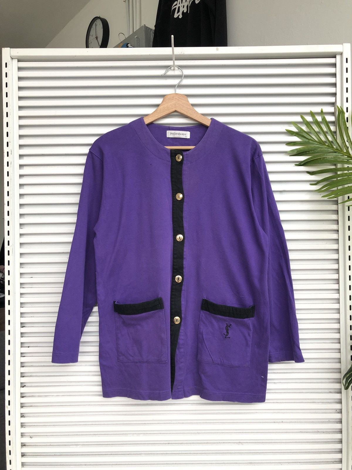 Yves Saint Laurent Vintage YSL Yves Saint Laurent Cardigan Size M / US 6-8 / IT 42-44 - 3 Thumbnail