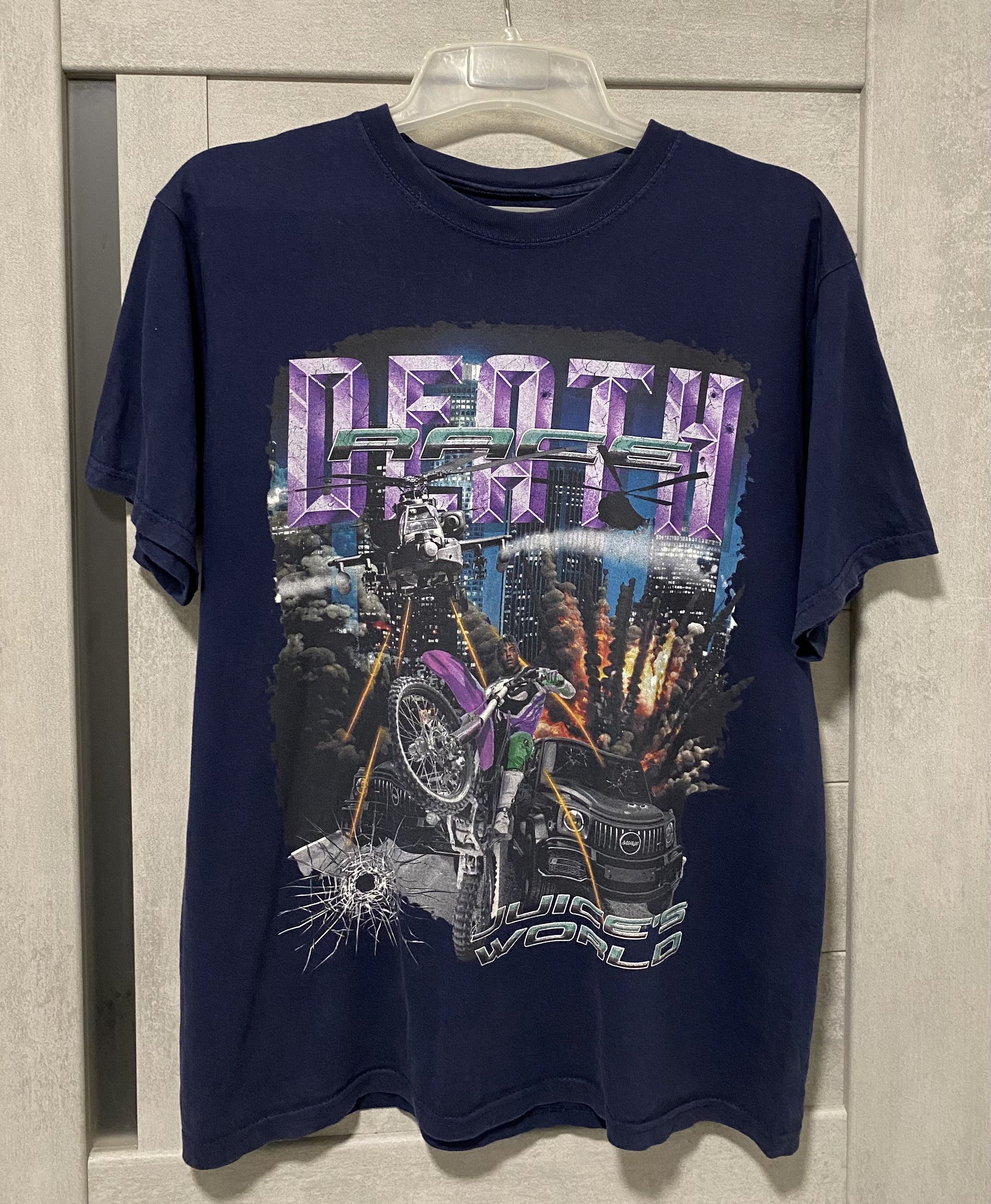 Rap Tees 2019 Death Race Juice WRLD merchandise t-shirt Size US M / EU 48-50 / 2 - 1 Thumbnail