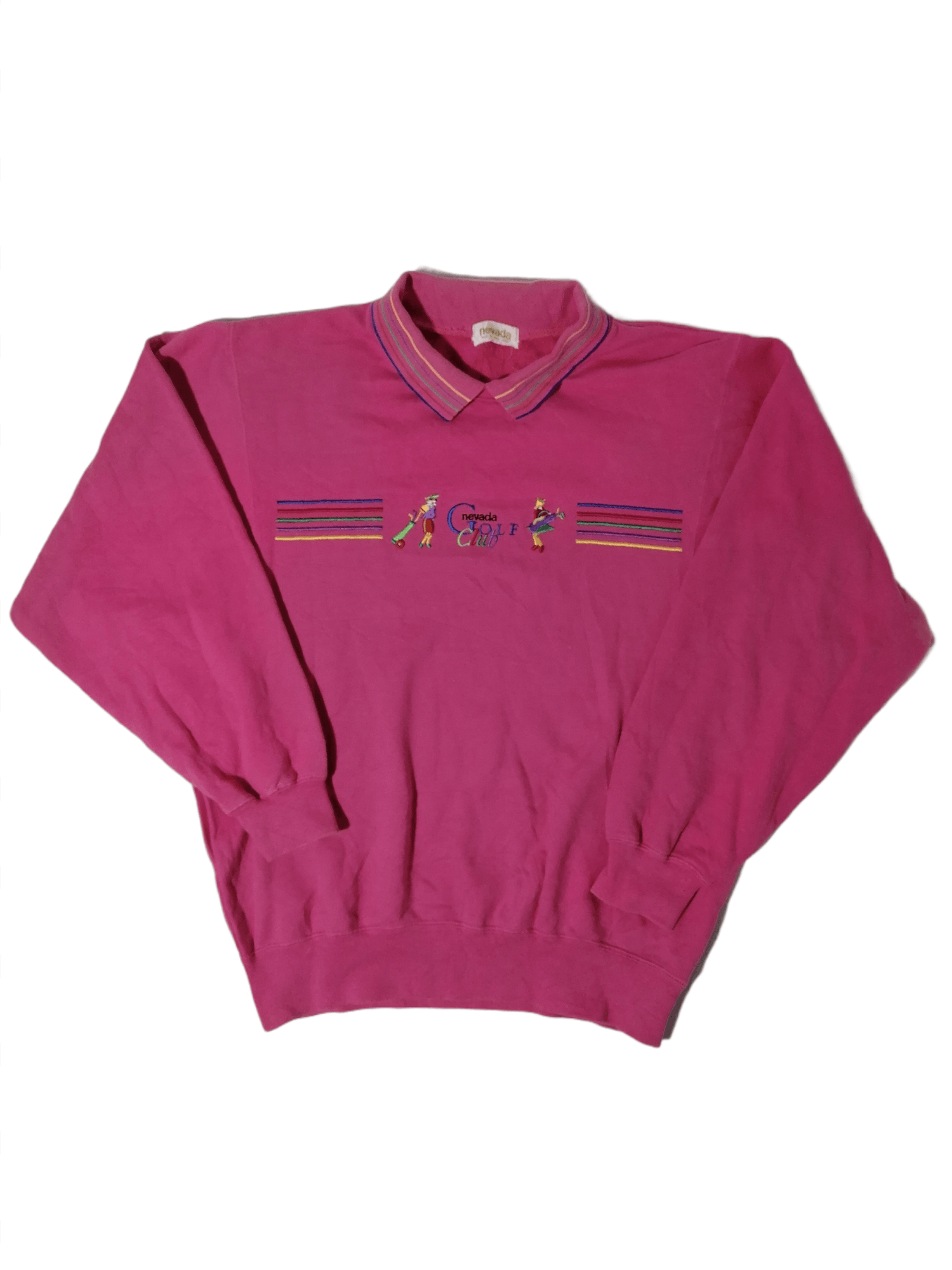 Vintage Vintage Nevada Golf Club Sweatshirt Size US M / EU 48-50 / 2 - 1 Thumbnail