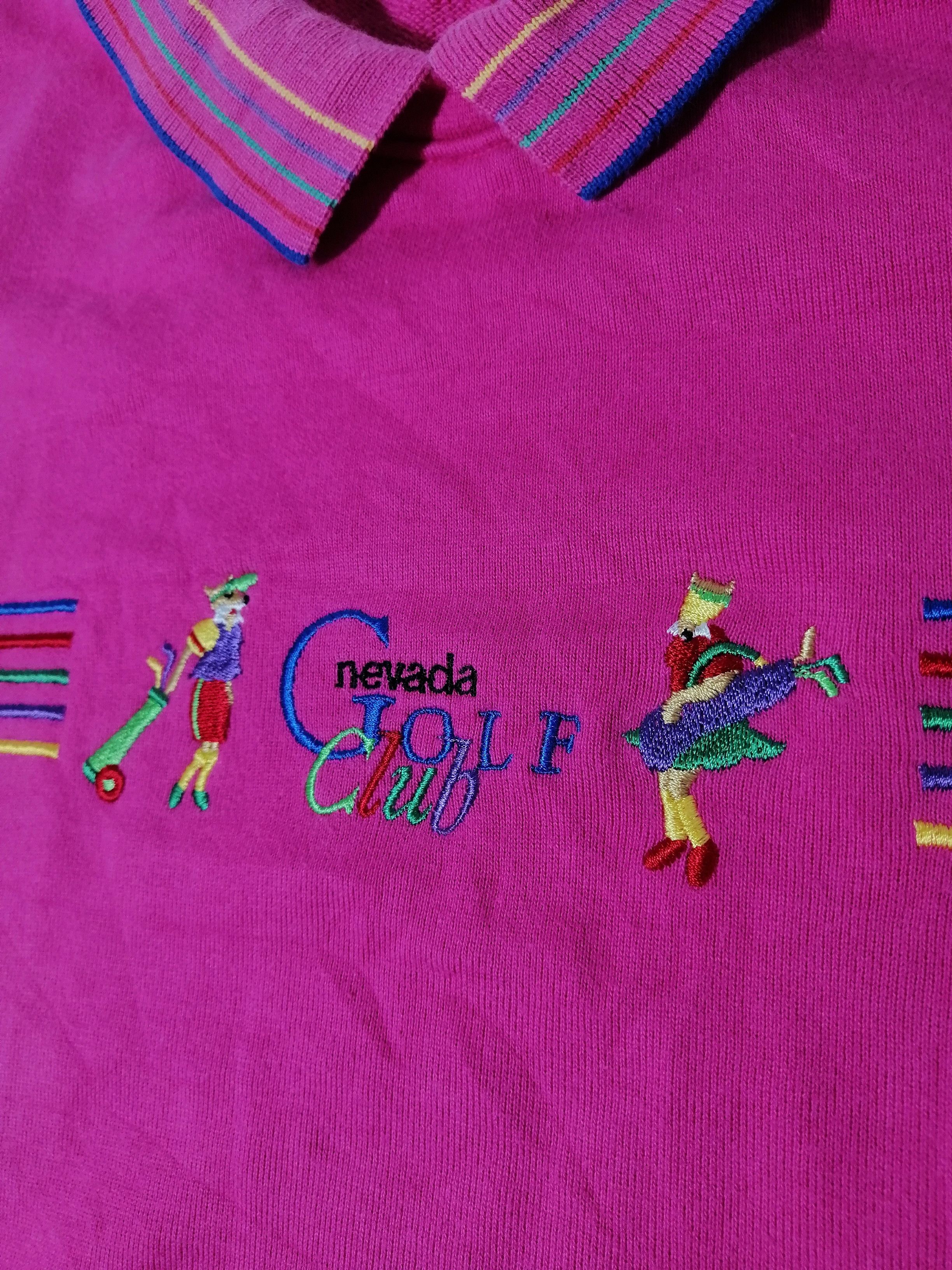 Vintage Vintage Nevada Golf Club Sweatshirt Size US M / EU 48-50 / 2 - 2 Thumbnail