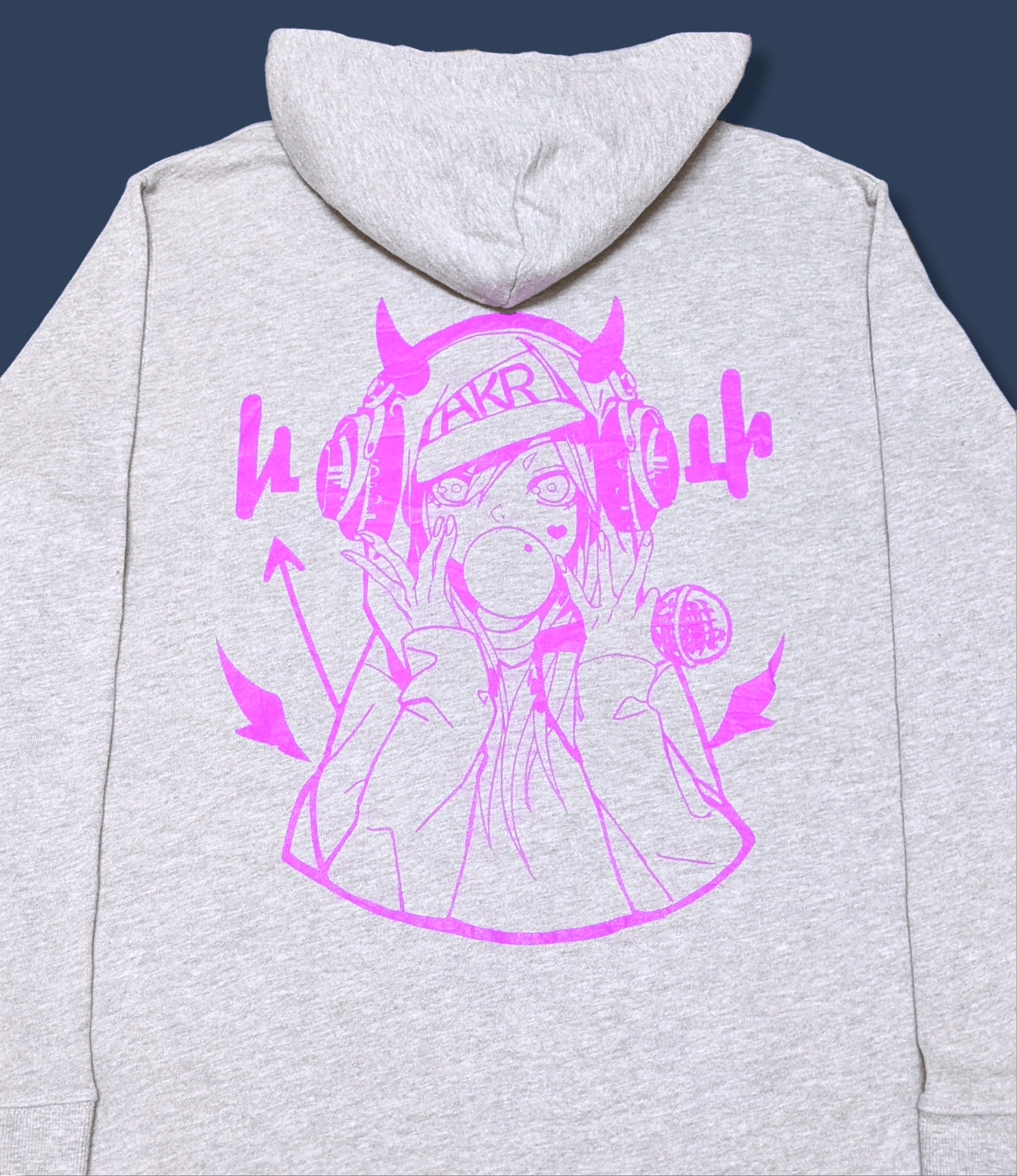 Anime × Japanese Brand × Vintage Vintage Japanese Anime Girl Ahia Kuru Zipped Hoodie Size US XL / EU 56 / 4 - 1 Thumbnail