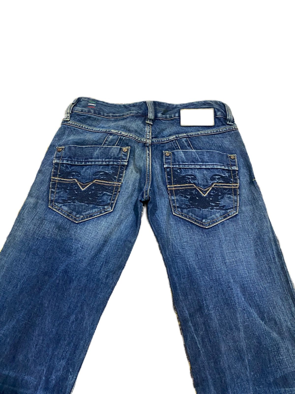 Junya Watanabe SUPER FLARE DIESEL PACCE DENIM Size US 26 / EU 42 - 4 Thumbnail