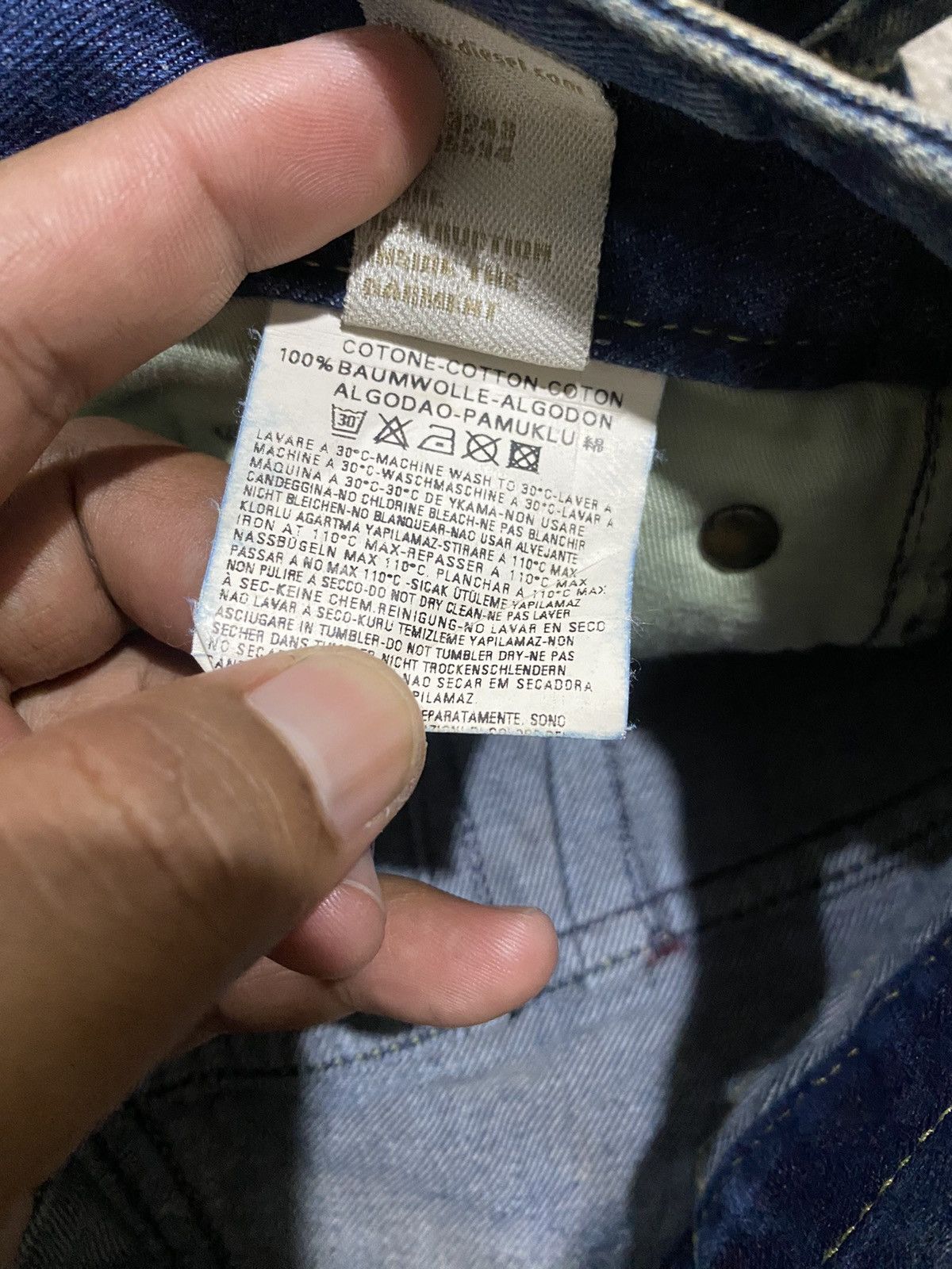 Junya Watanabe SUPER FLARE DIESEL PACCE DENIM Size US 26 / EU 42 - 9 Thumbnail