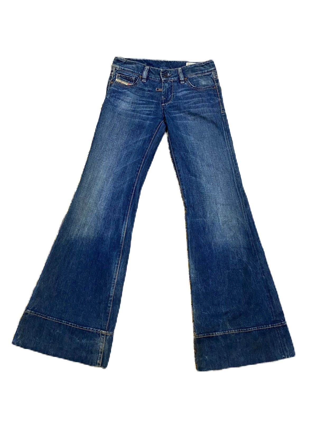 Junya Watanabe SUPER FLARE DIESEL PACCE DENIM Size US 26 / EU 42 - 1 Thumbnail