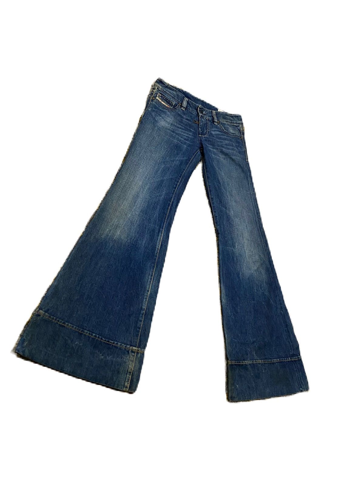 Junya Watanabe SUPER FLARE DIESEL PACCE DENIM Size US 26 / EU 42 - 3 Thumbnail