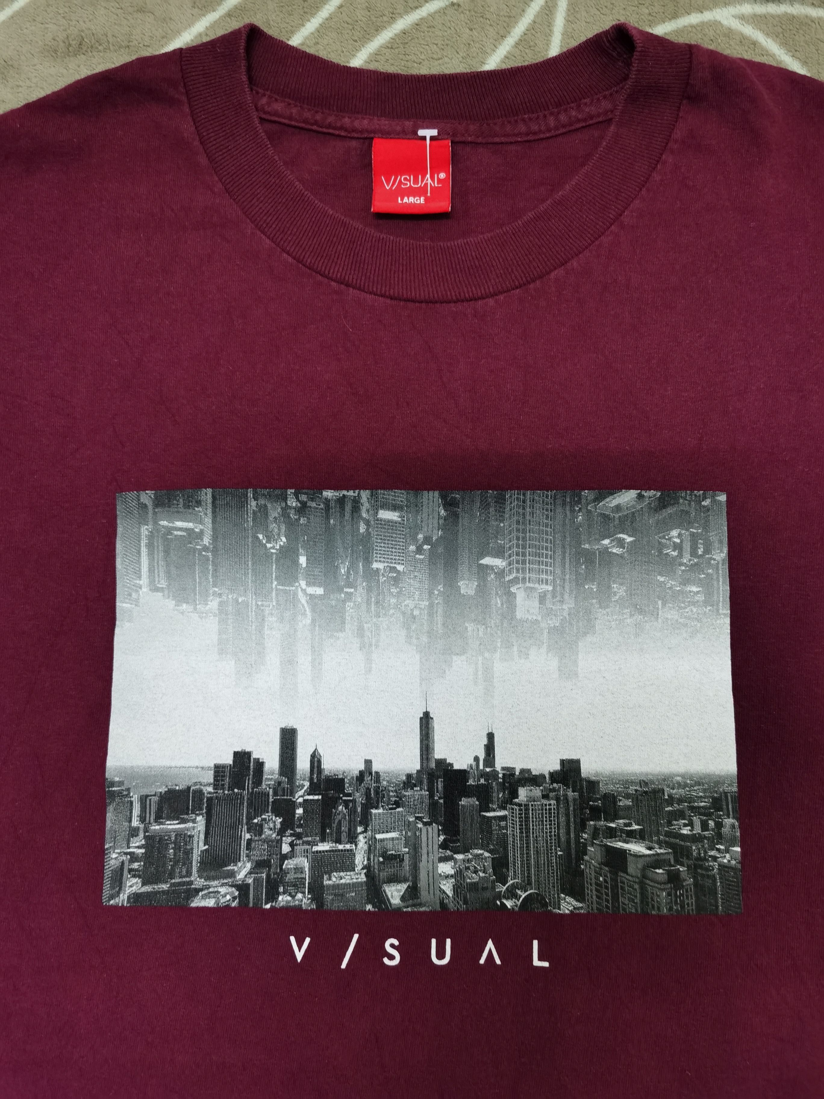 Visual Visual x Jason M Patterson City Graphic T-shirt Size US L / EU 52-54 / 3 - 2 Thumbnail