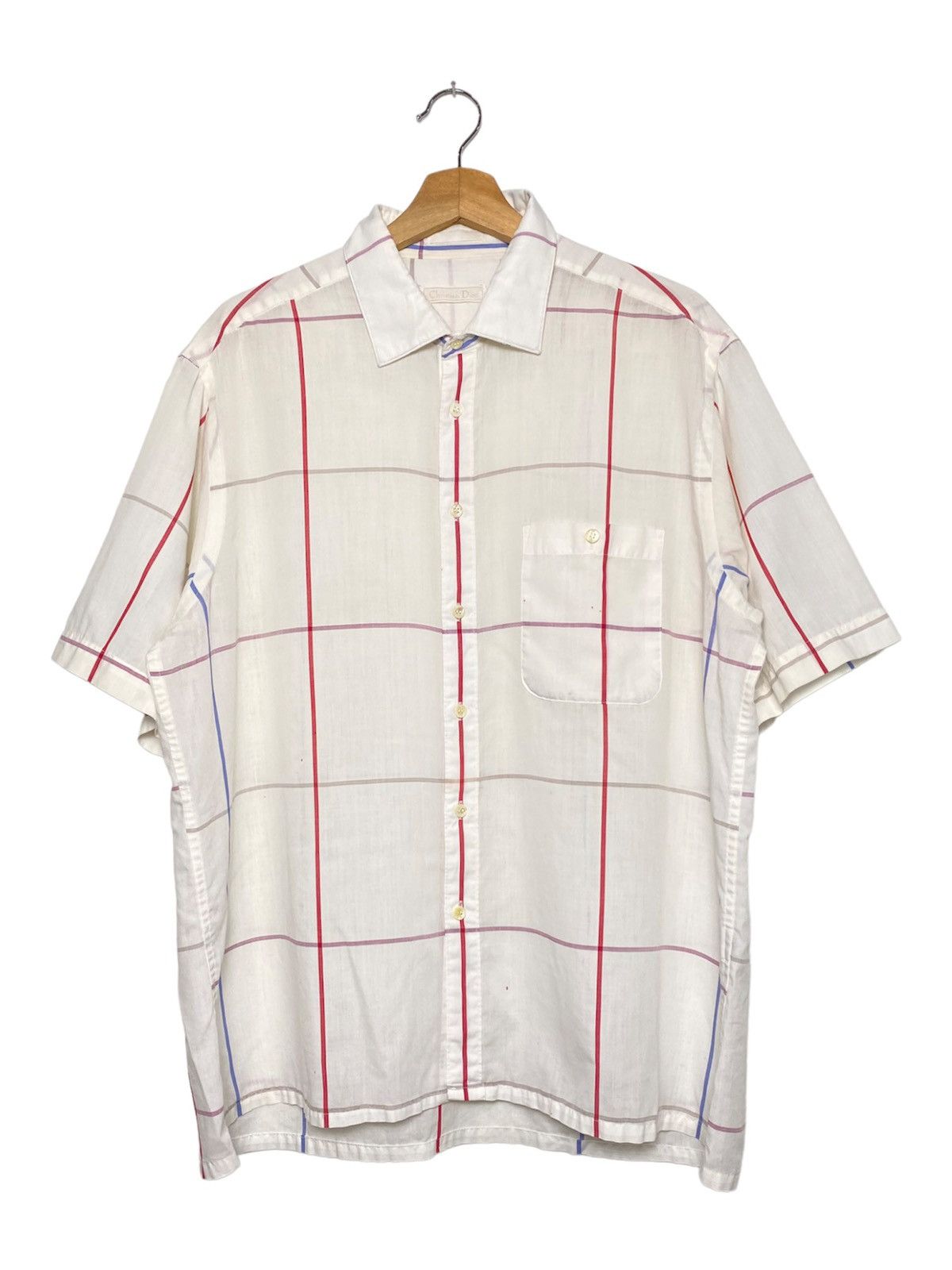 Christian Dior Monsieur × Vintage Vintage Christian Dior Button Ups Shirt Size US XL / EU 56 / 4 - 1 Thumbnail