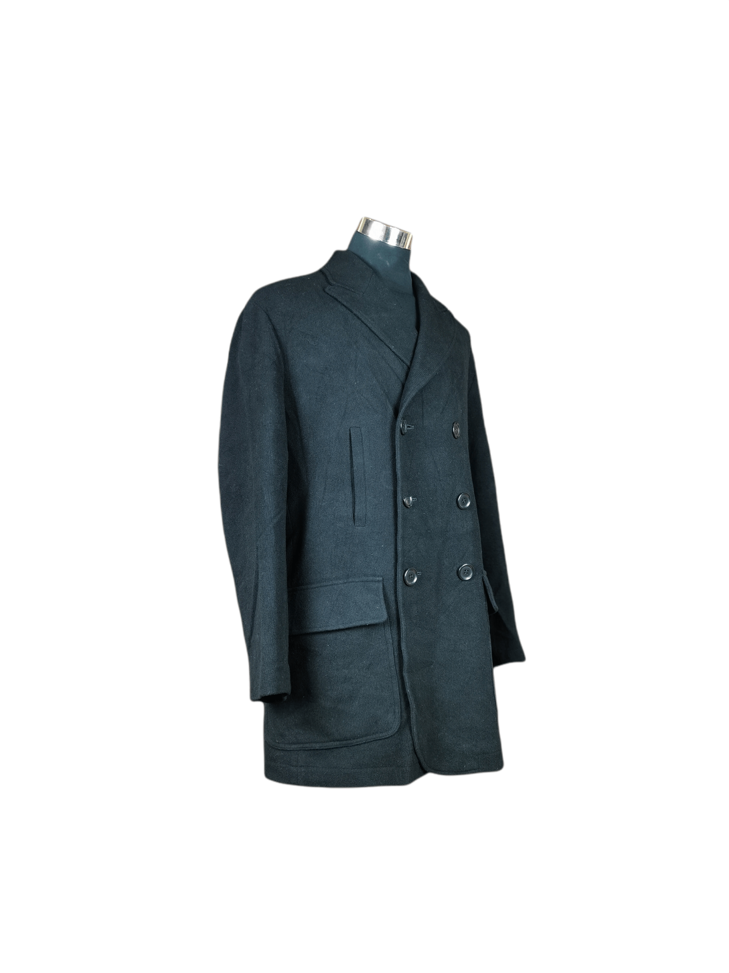 Japanese Brand × Y's for Men × Yohji Yamamoto Archives Collection Yohji Yamamoto AAR Wool Long Coat Size US L / EU 52-54 / 3 - 3 Thumbnail