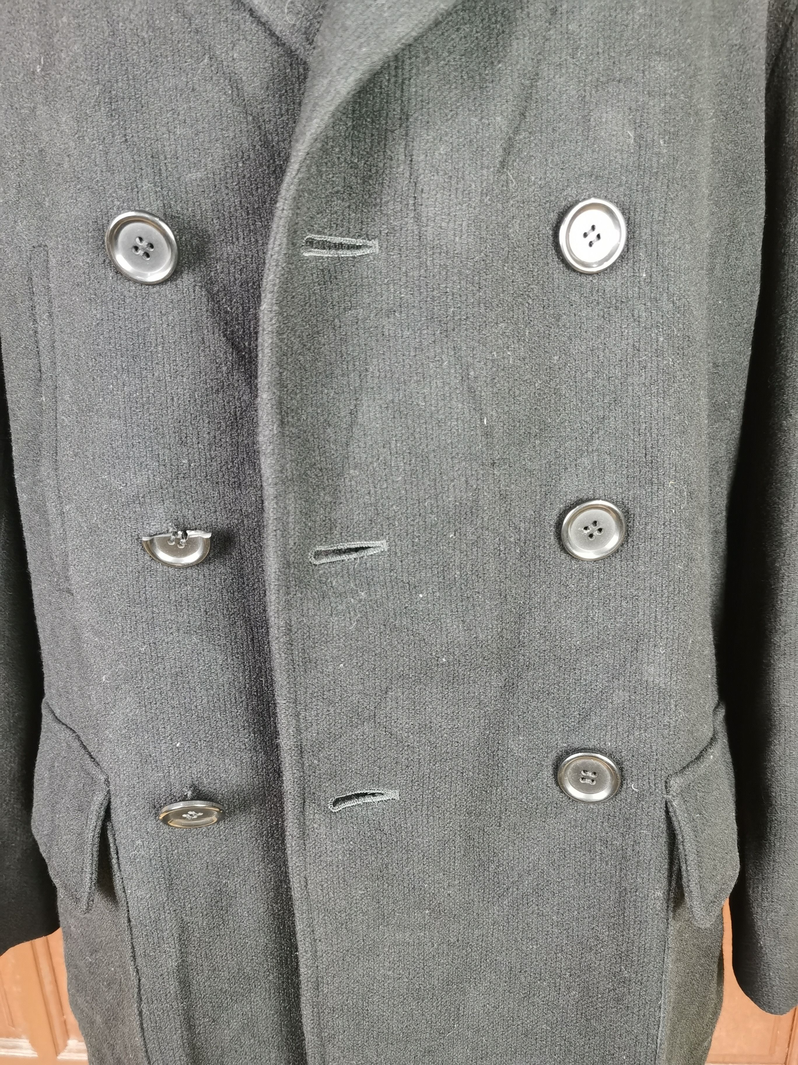 Japanese Brand × Y's for Men × Yohji Yamamoto Archives Collection Yohji Yamamoto AAR Wool Long Coat Size US L / EU 52-54 / 3 - 8 Thumbnail