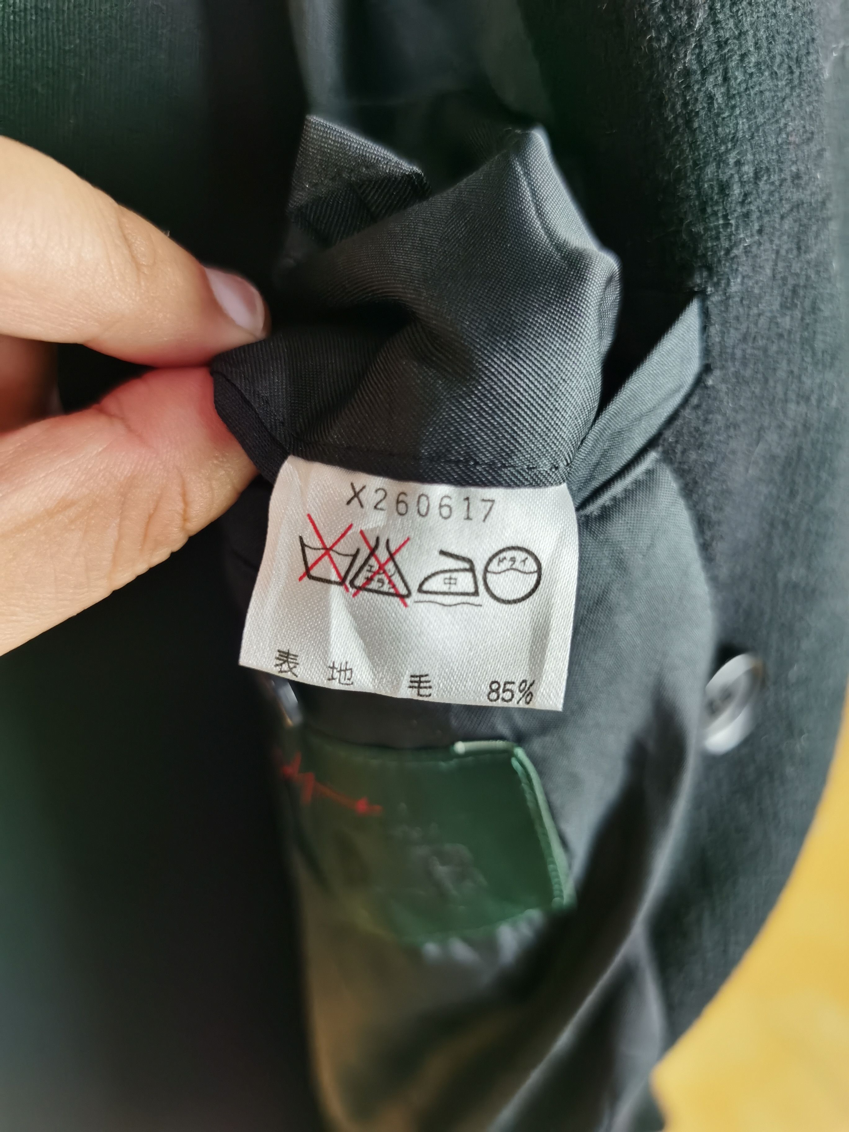Japanese Brand × Y's for Men × Yohji Yamamoto Archives Collection Yohji Yamamoto AAR Wool Long Coat Size US L / EU 52-54 / 3 - 13 Thumbnail