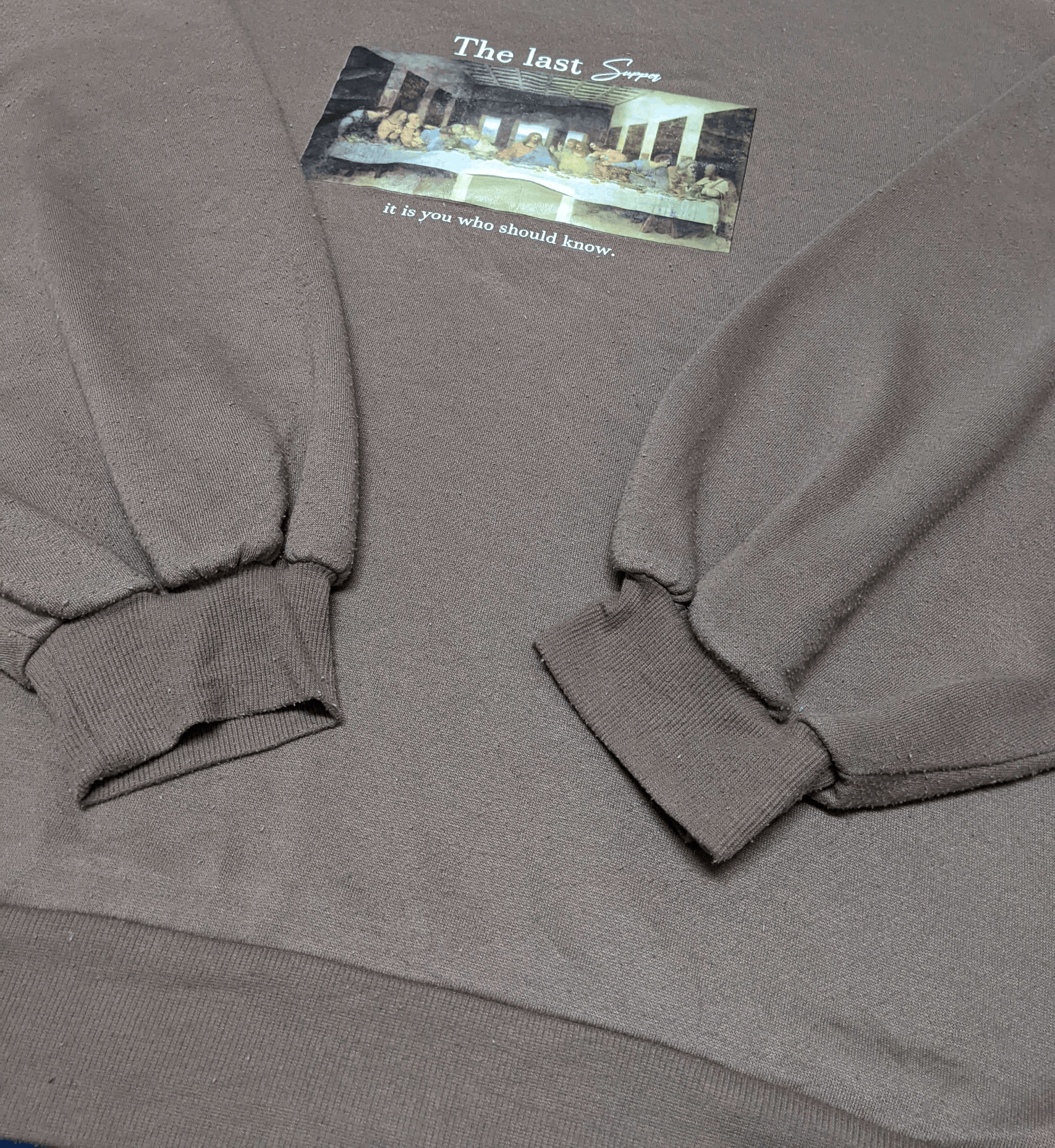 Japanese Brand × Seditionaries × Vintage Vintage Japan Designer Sureve Last Supper Sweatshirt Size US XL / EU 56 / 4 - 5 Thumbnail