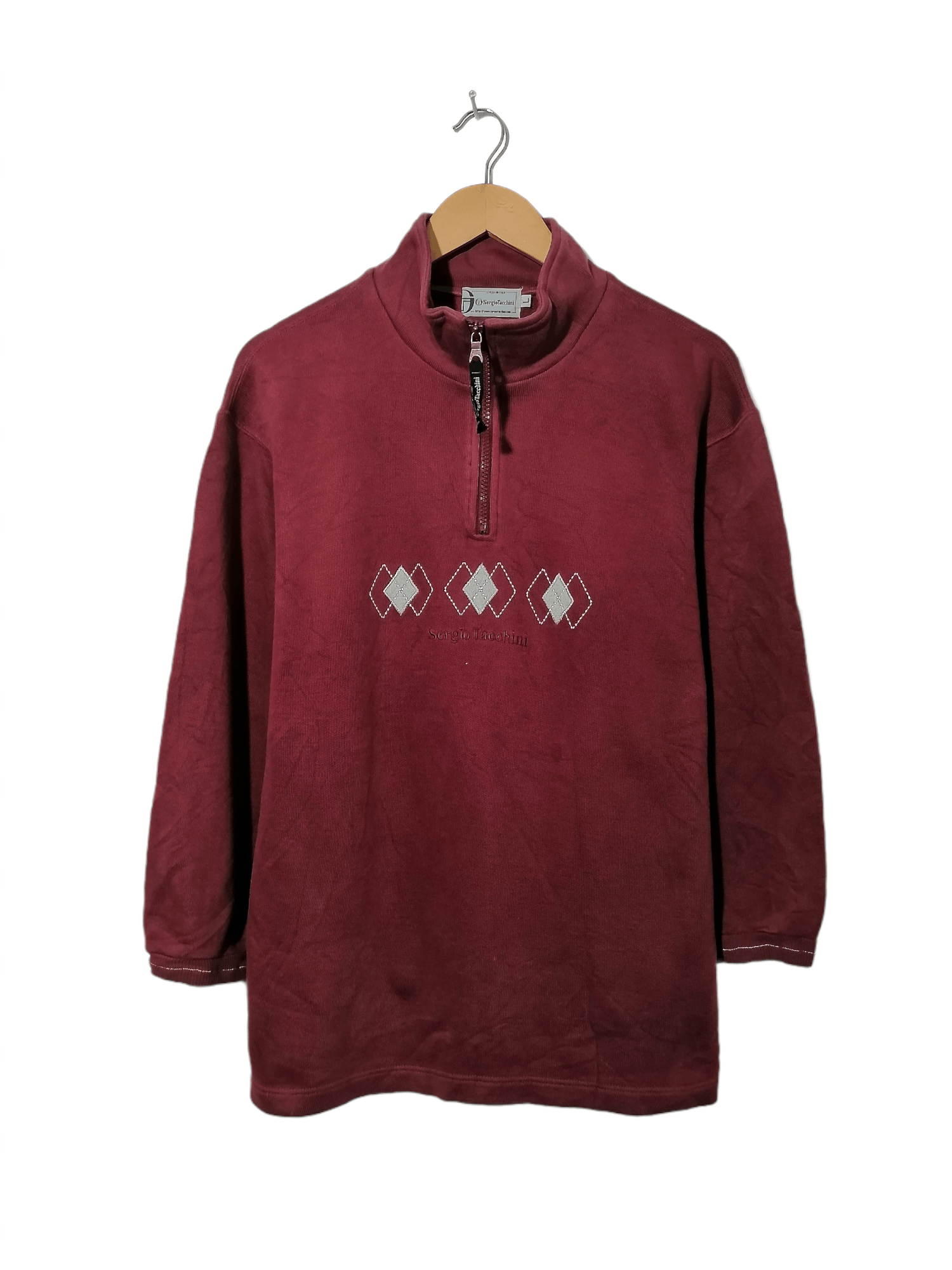 Designer × Sergio Tacchini Sergio Tacchini Nice Design Sweater Size US M / EU 48-50 / 2 - 1 Thumbnail