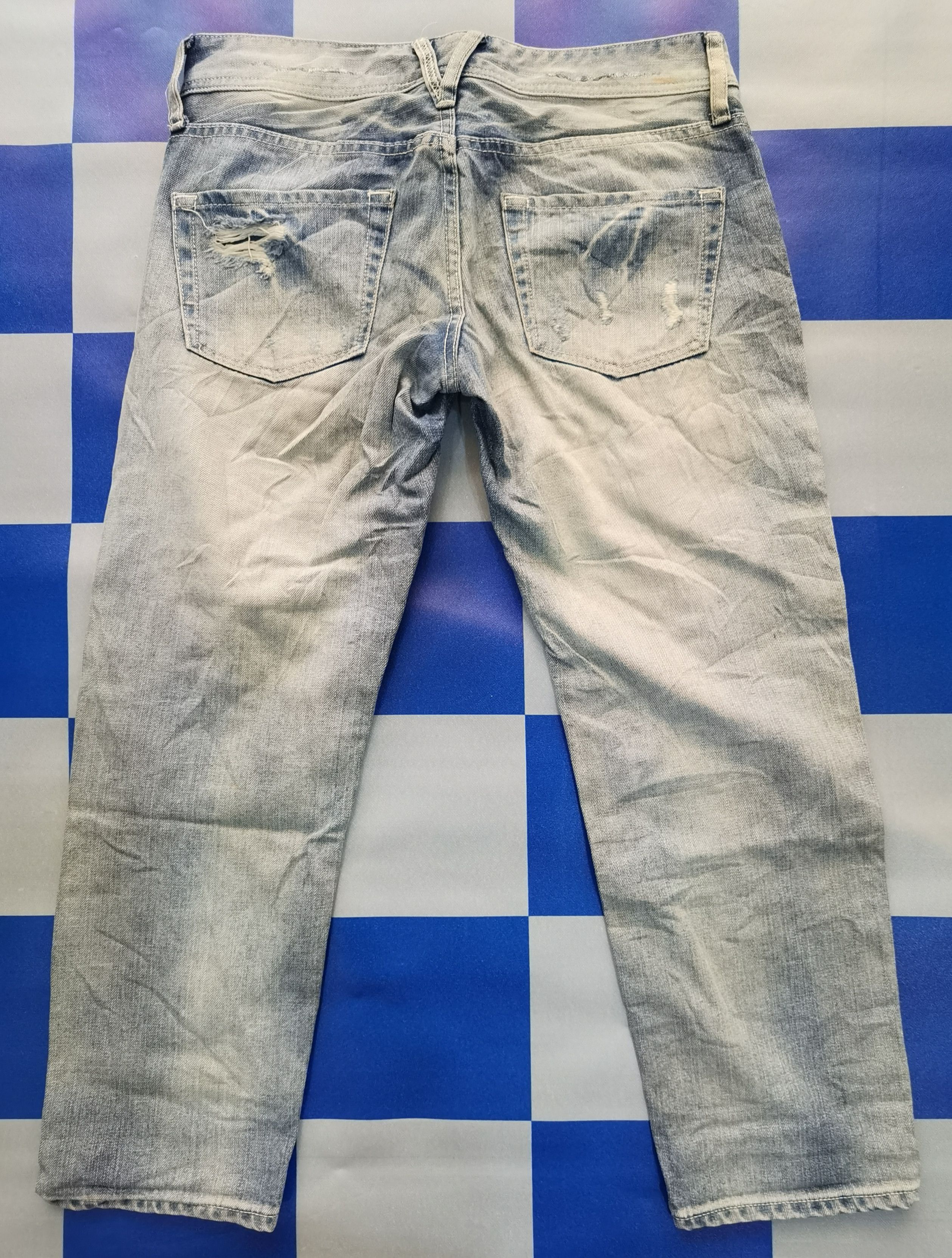 Japanese Brand × Vanquish Vanquish Distressed Denim Size US 32 / EU 48 - 2 Thumbnail