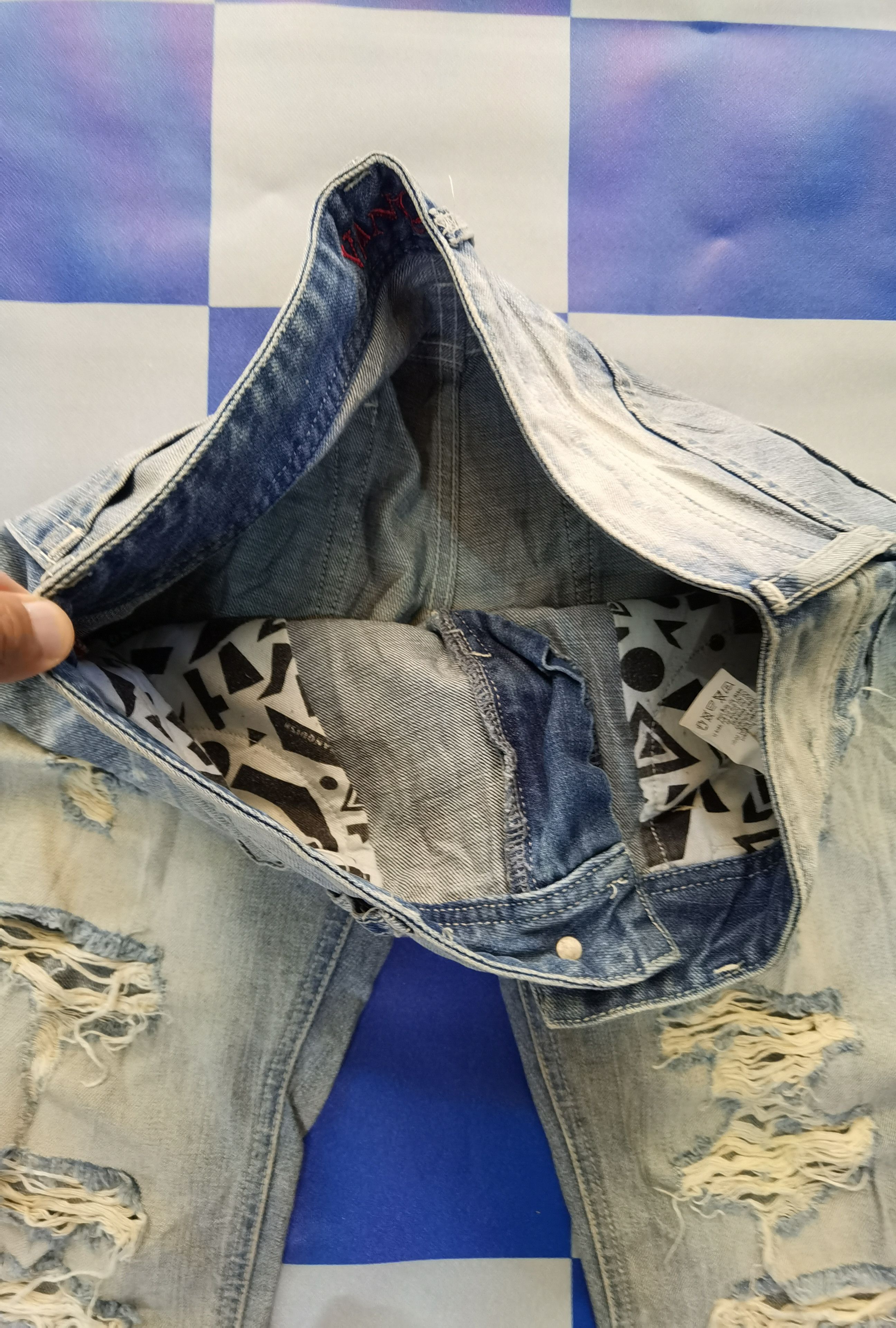 Japanese Brand × Vanquish Vanquish Distressed Denim Size US 32 / EU 48 - 8 Thumbnail
