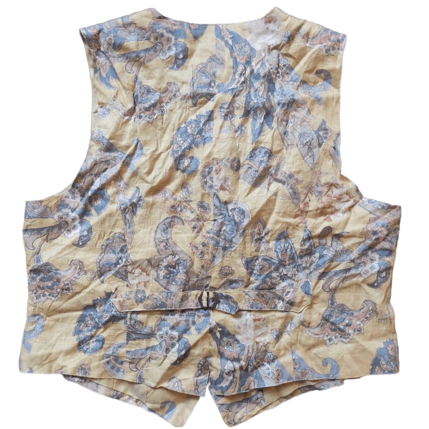 Burberry × Burberry Prorsum × Vintage Vintage Burberry Paisley Pattern Vest Size US S / EU 44-46 / 1 - 2 Thumbnail