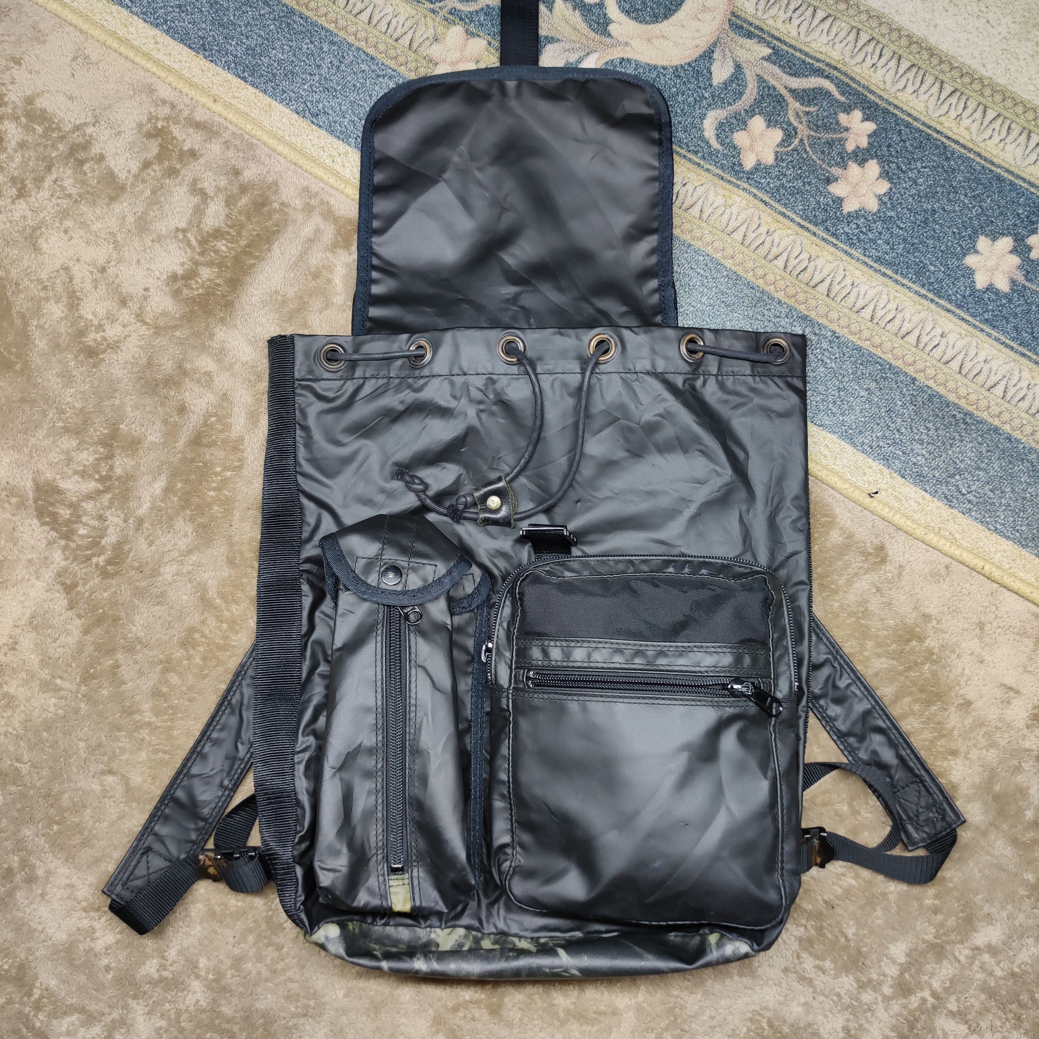 Japanese Brand Amiacalva Gabardine Backpack XL | Grailed