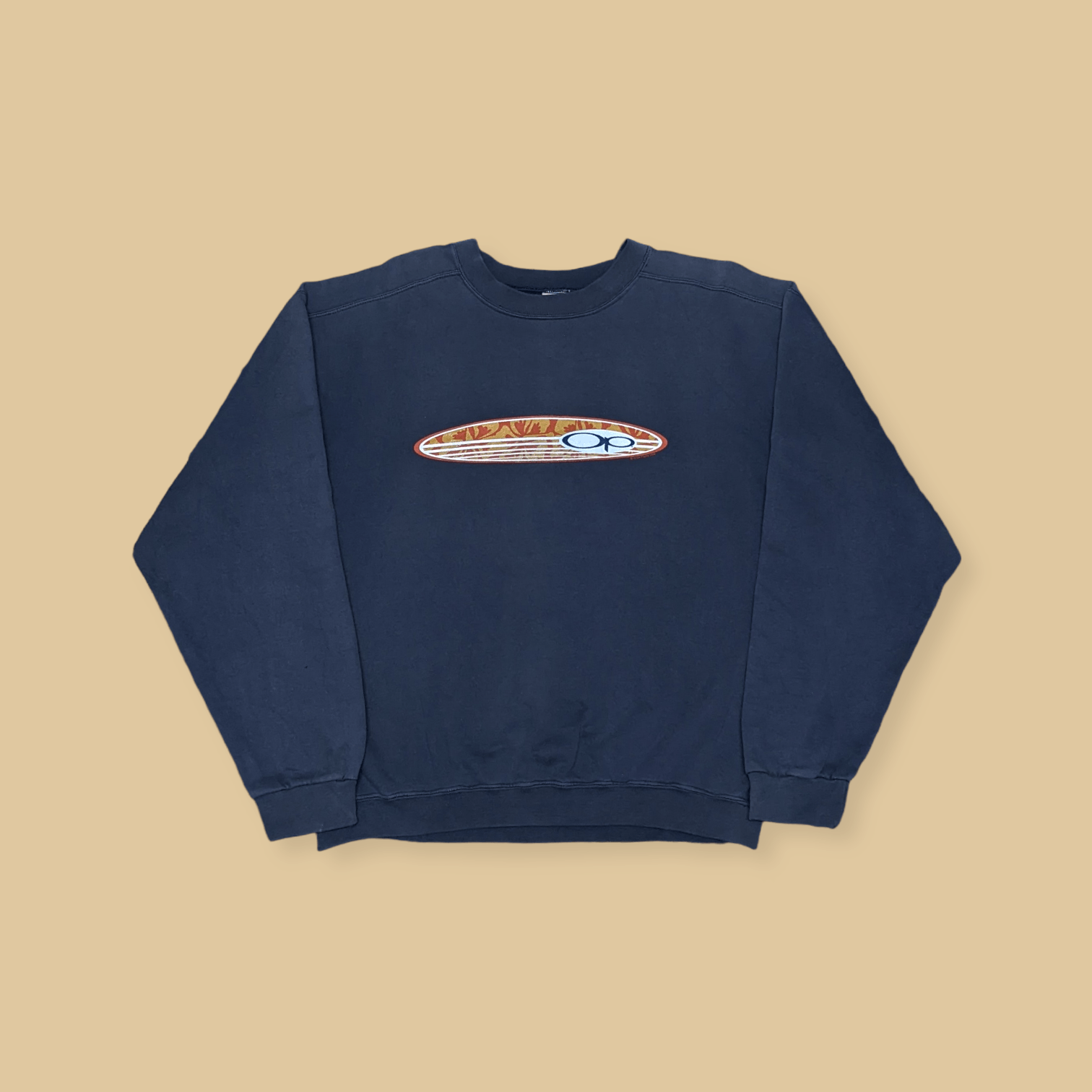 Ocean Pacific × Vintage Vintage Ocean Pacific Surfboards Logo Sweatshirt Size US L / EU 52-54 / 3 - 1 Thumbnail