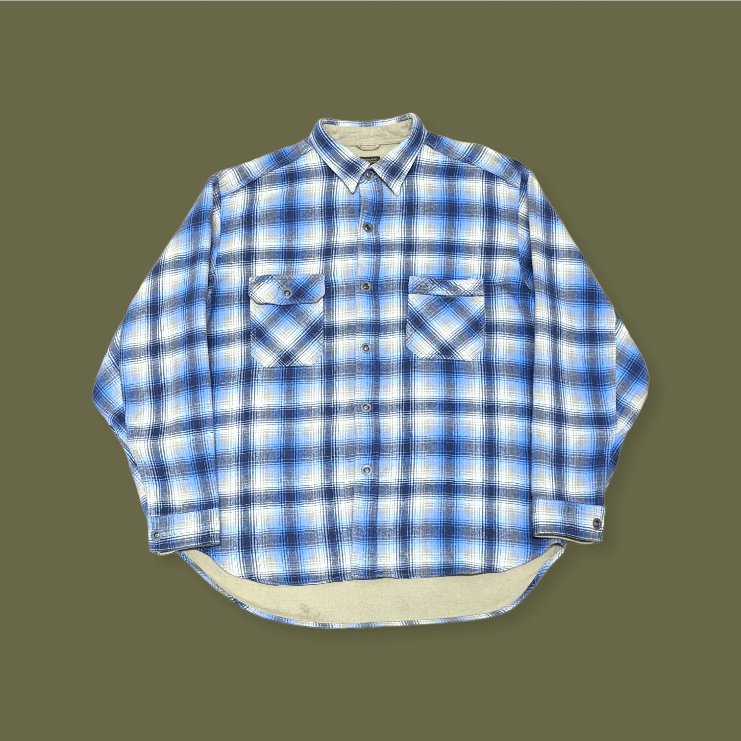Japanese Brand × Kansai Yamamoto × Vintage Vintage 90s Sissy by Kansai Yamamoto Plaid Flannel Shirt Size US XL / EU 56 / 4 - 1 Thumbnail