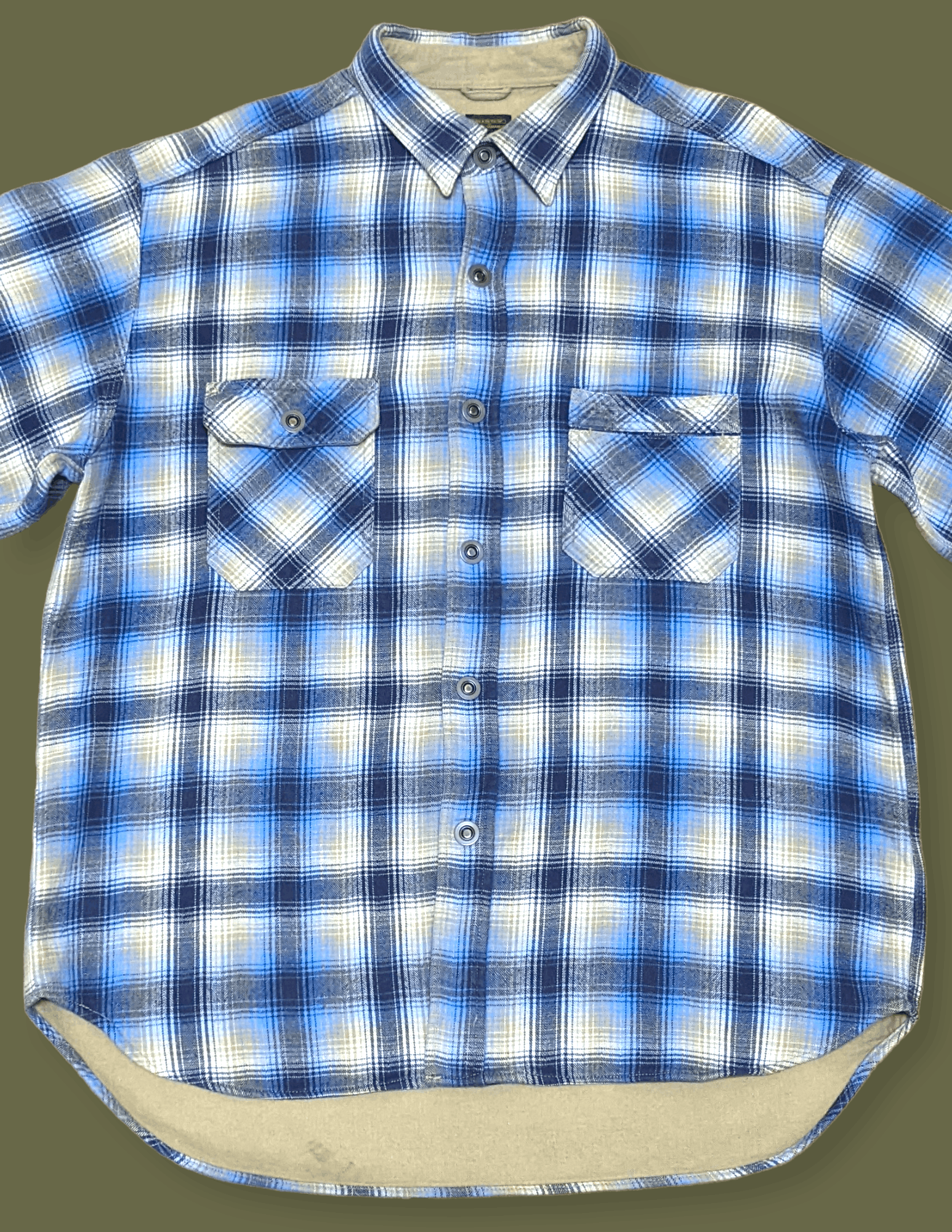 Japanese Brand × Kansai Yamamoto × Vintage Vintage 90s Sissy by Kansai Yamamoto Plaid Flannel Shirt Size US XL / EU 56 / 4 - 4 Thumbnail