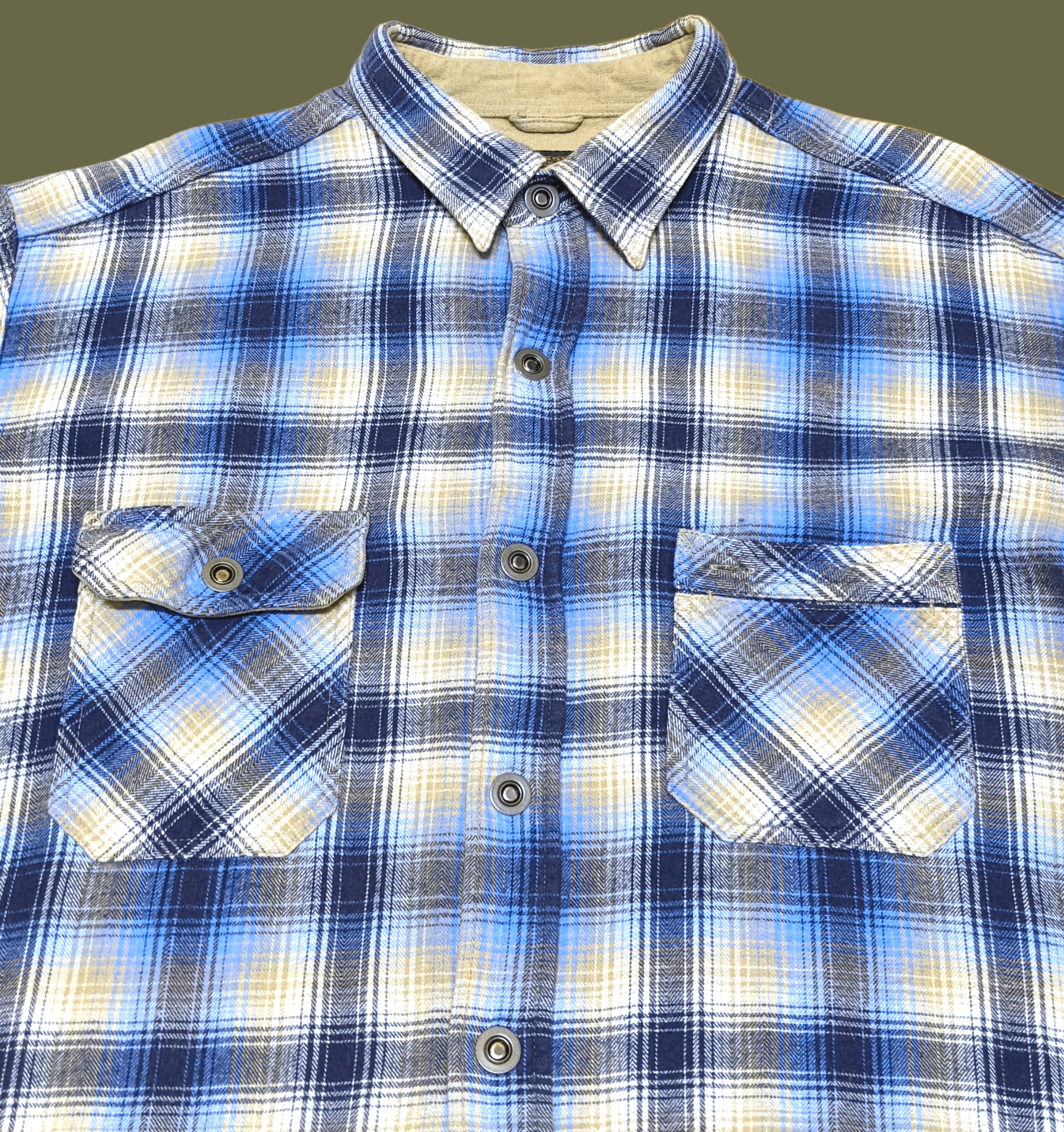 Japanese Brand × Kansai Yamamoto × Vintage Vintage 90s Sissy by Kansai Yamamoto Plaid Flannel Shirt Size US XL / EU 56 / 4 - 3 Thumbnail