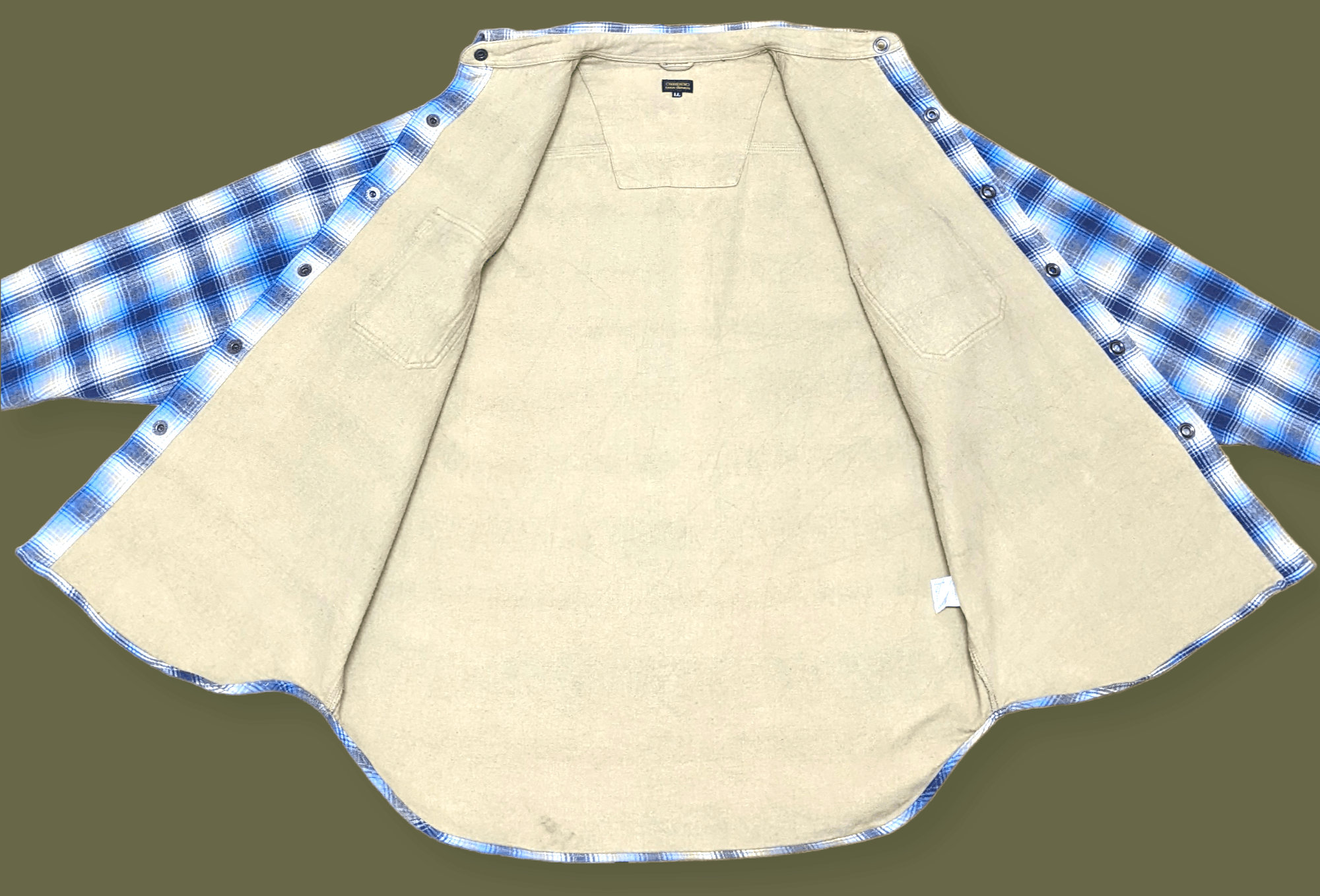 Japanese Brand × Kansai Yamamoto × Vintage Vintage 90s Sissy by Kansai Yamamoto Plaid Flannel Shirt Size US XL / EU 56 / 4 - 8 Thumbnail