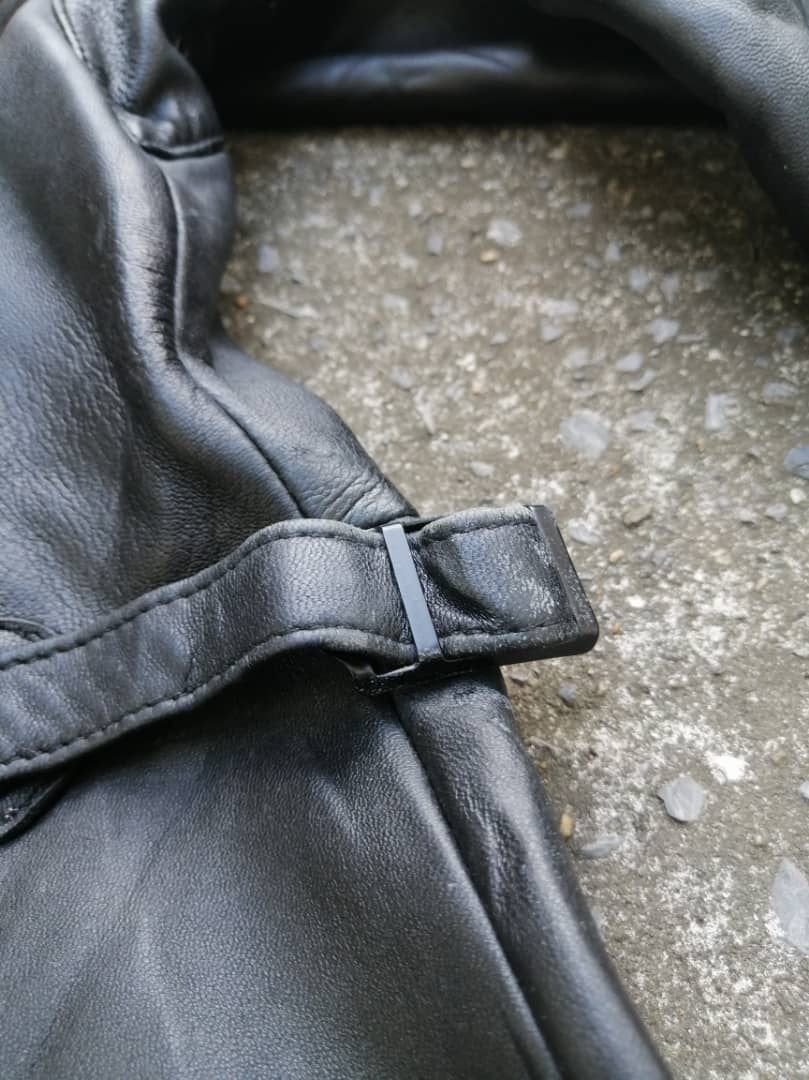 DKNY DKNY Black Leather Jacket Size US L / EU 52-54 / 3 - 8 Thumbnail