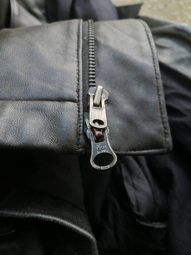 DKNY DKNY Black Leather Jacket Size US L / EU 52-54 / 3 - 6 Thumbnail