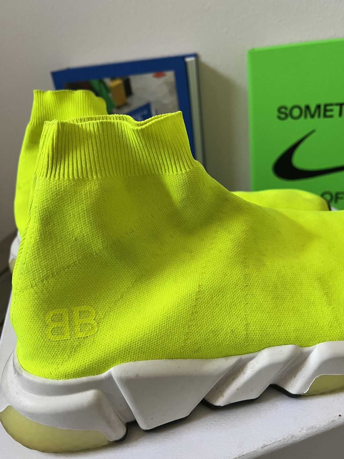 Balenciaga Balenciaga Speed Runner Fluro Size US 13 / EU 46 - 7 Thumbnail
