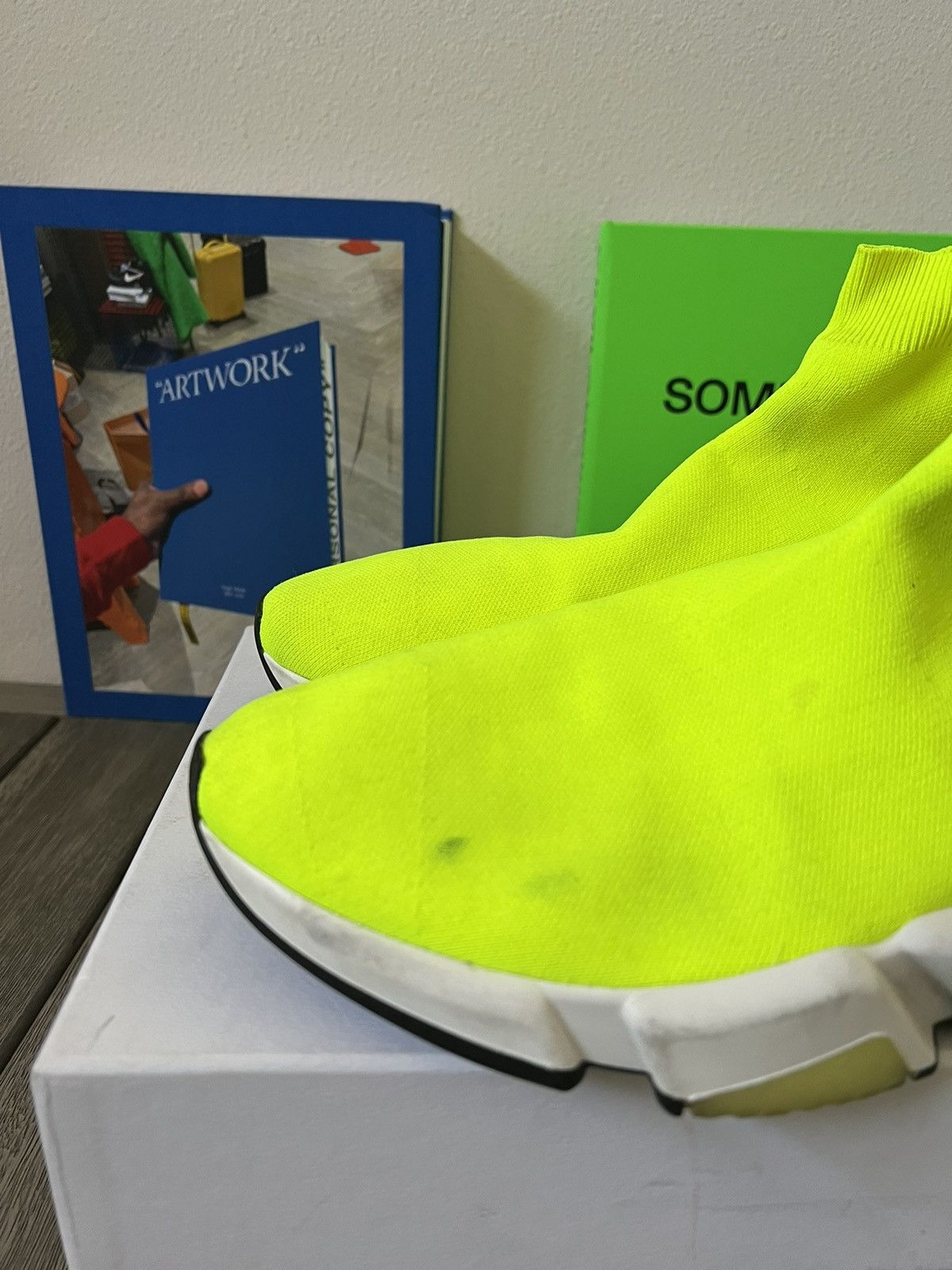 Balenciaga Balenciaga Speed Runner Fluro Size US 13 / EU 46 - 2 Thumbnail
